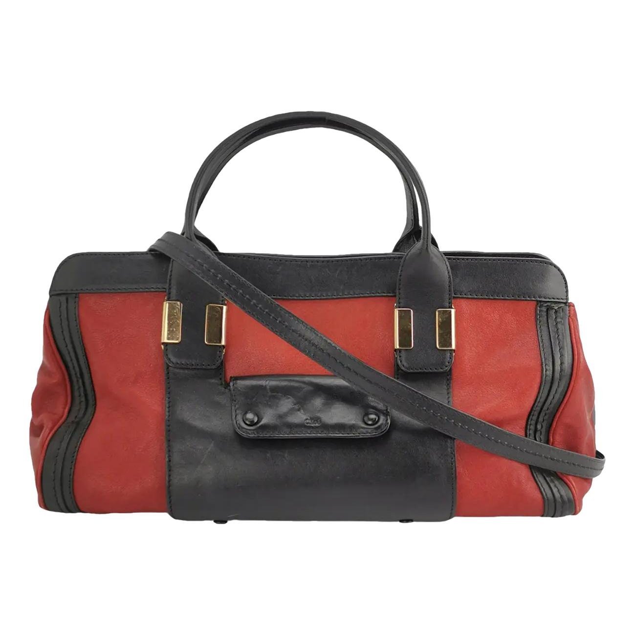 Leather crossbody bag