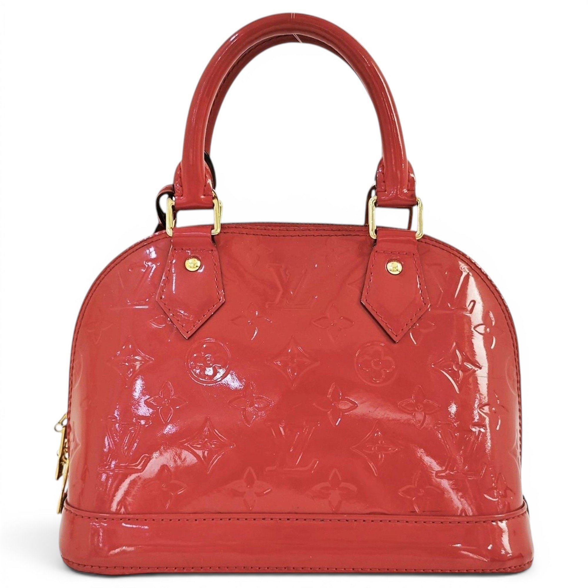 Alma patent leather handbag