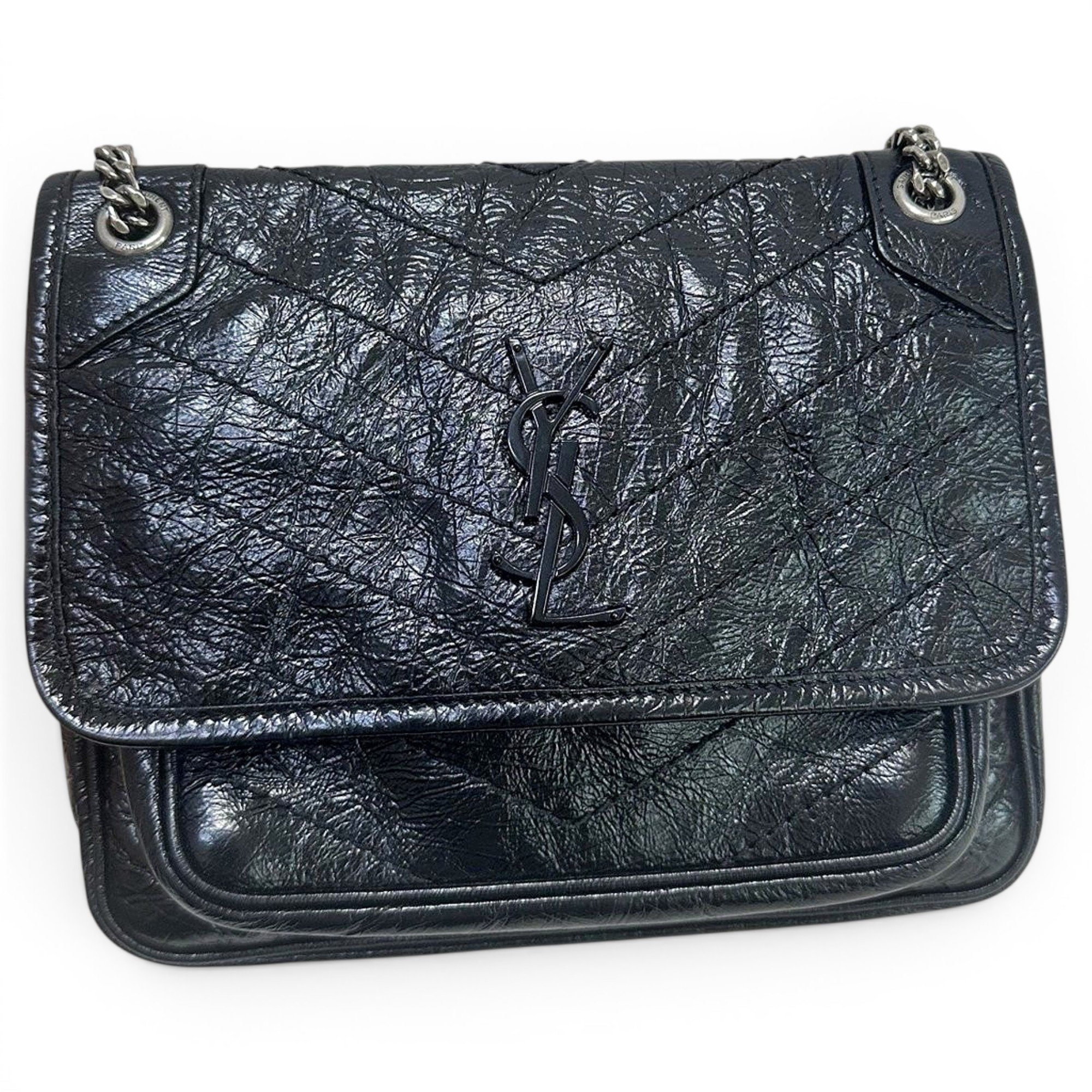 Niki leather crossbody bag