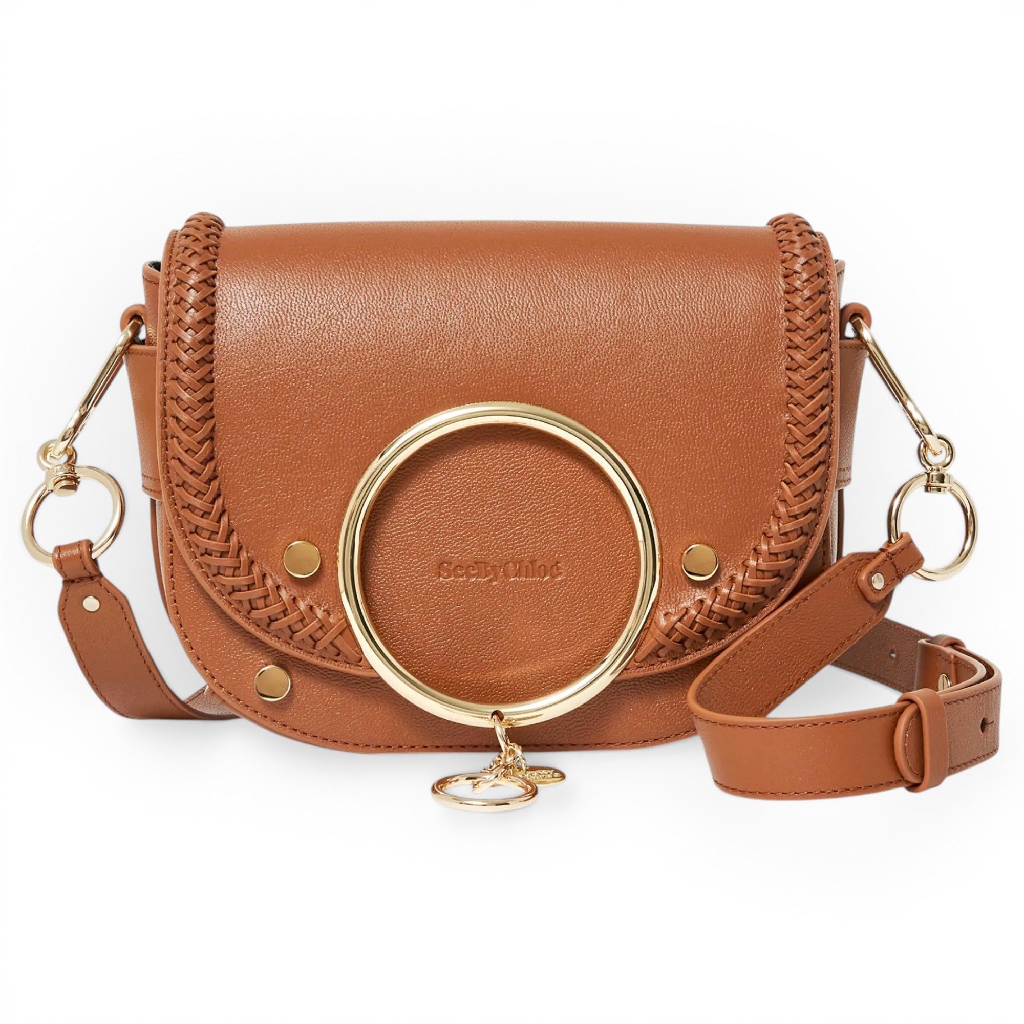 Leather crossbody bag