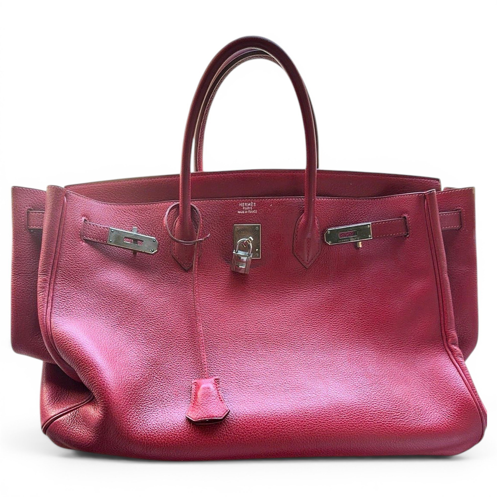 Birkin 40 leather handbag