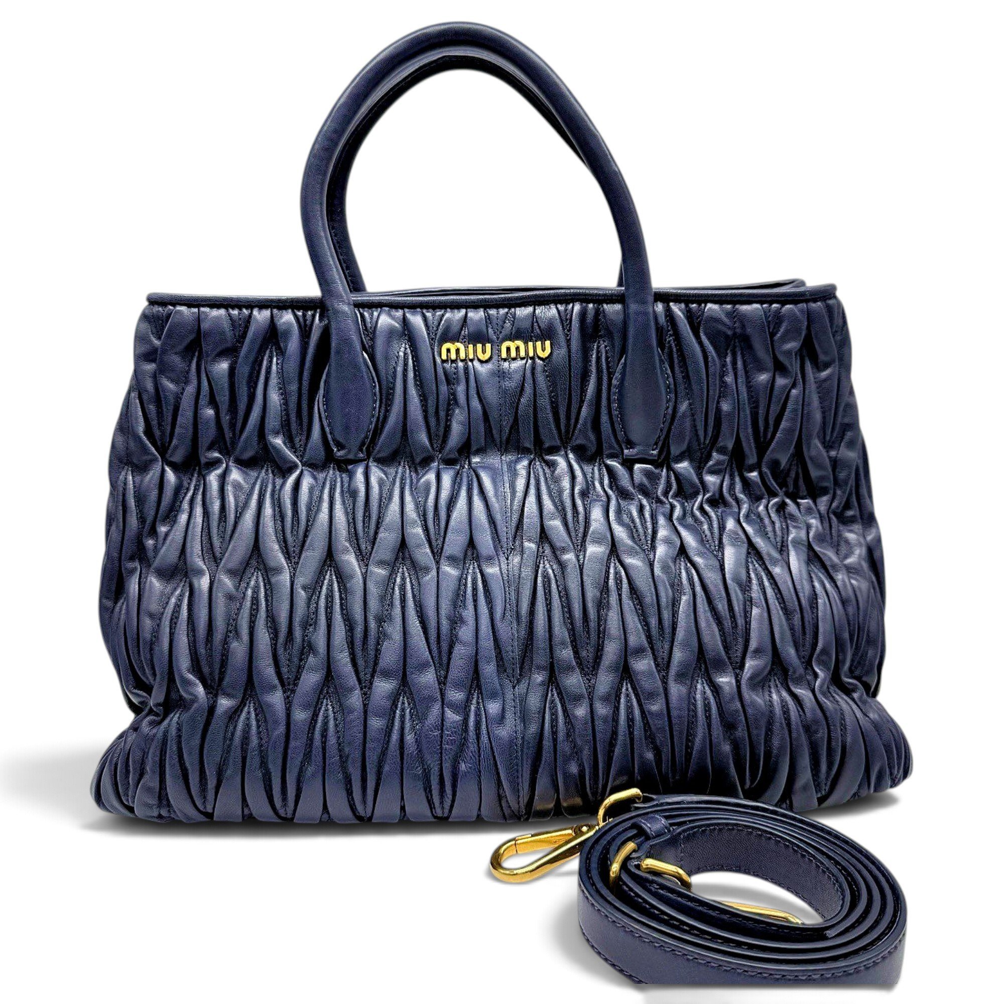 Leather handbag