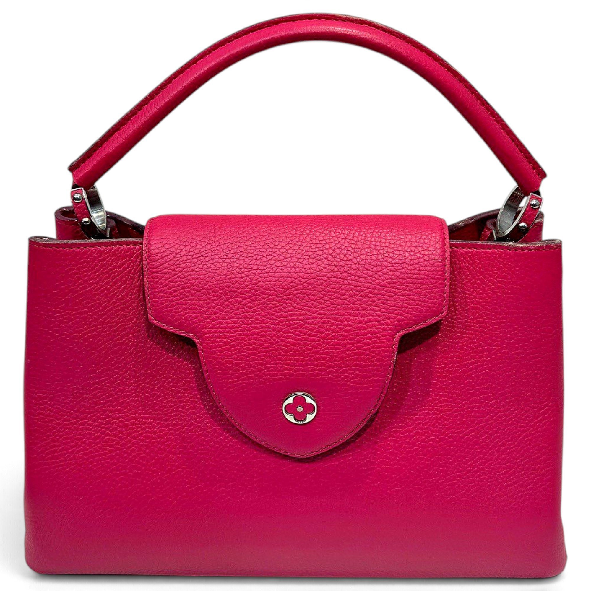 Capucines leather handbag