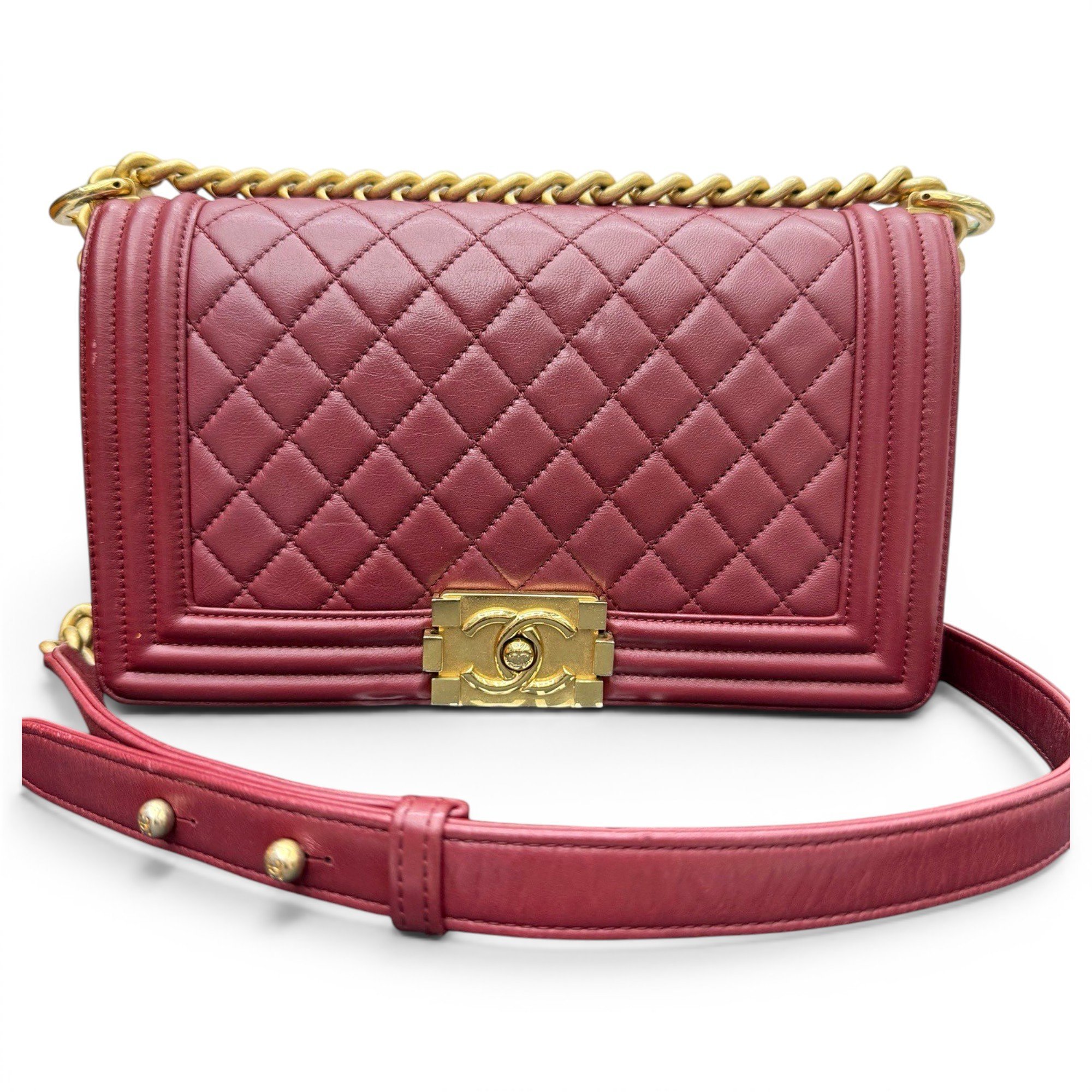 Boy leather handbag