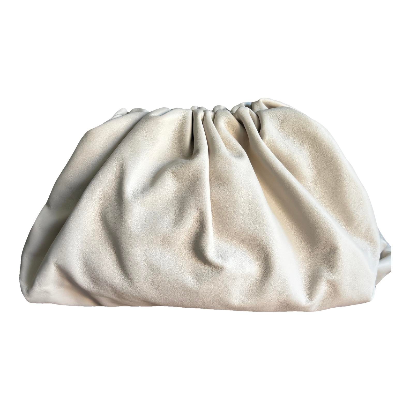 Pouch leather handbag