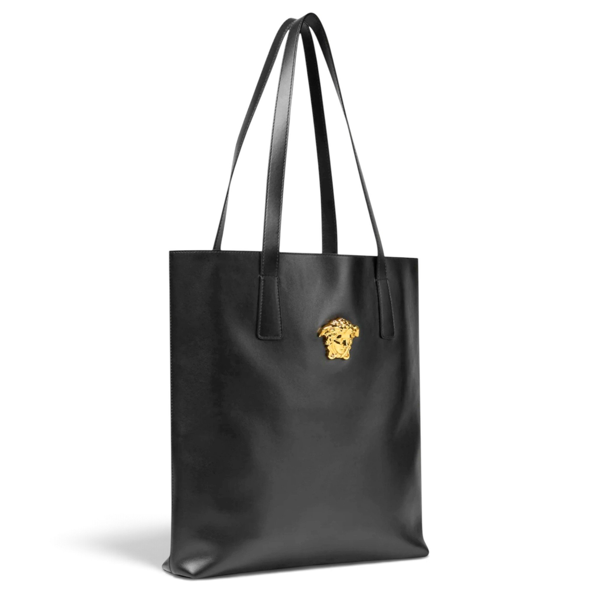 Emblème leather handbag
