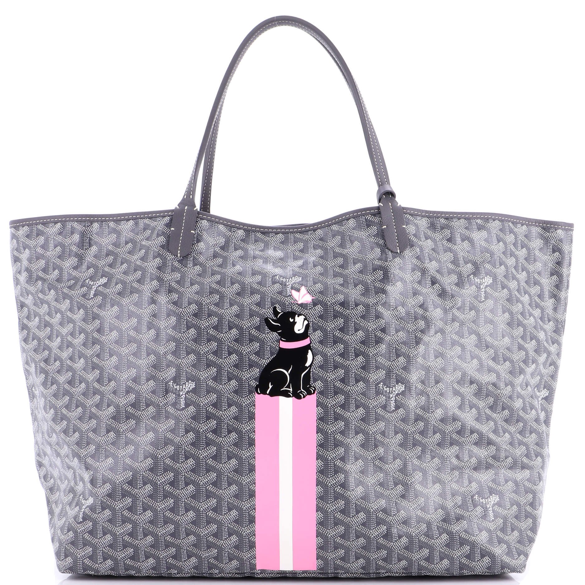 Goyard Saint Louis Tote Printed Coated Canvas GM