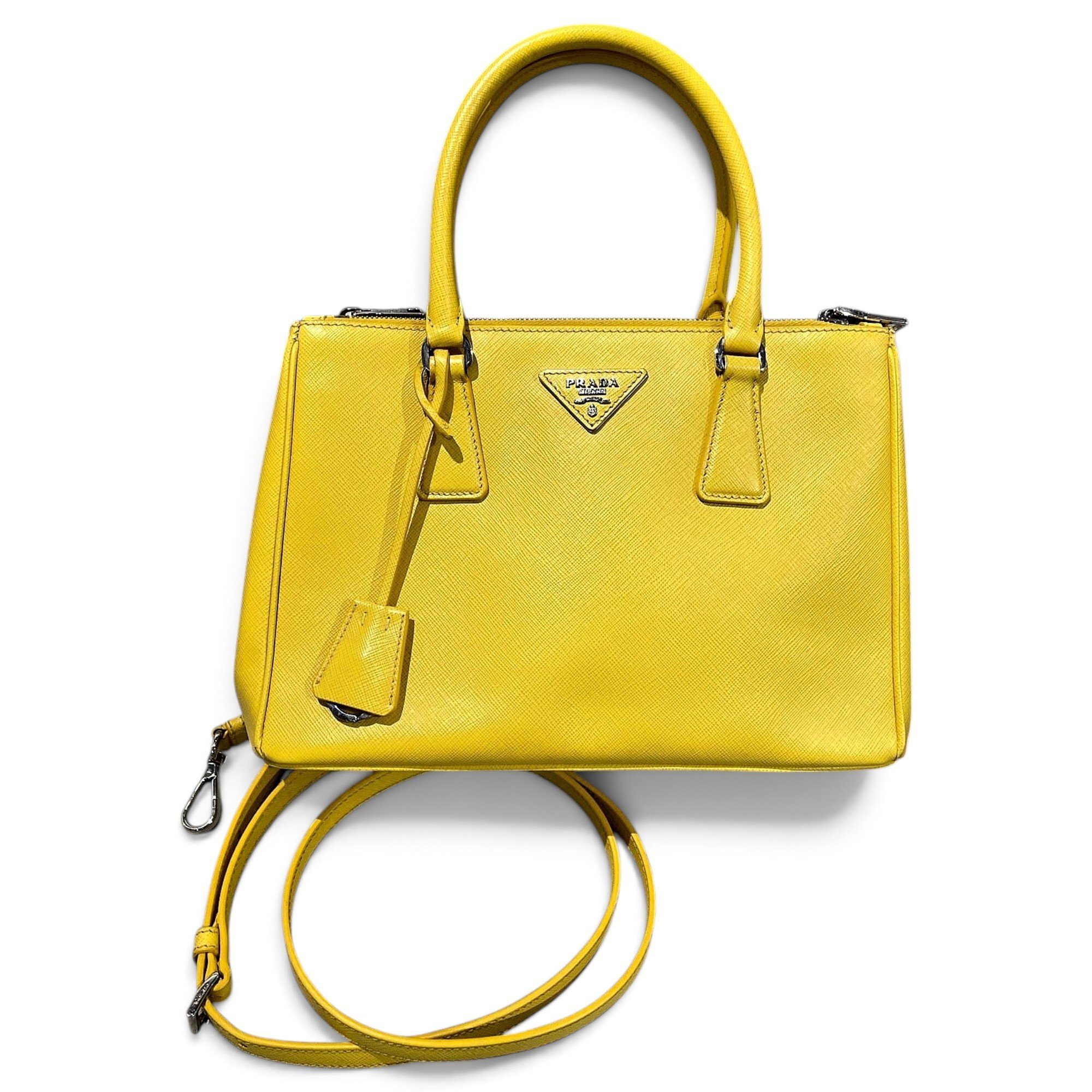 Galleria leather handbag