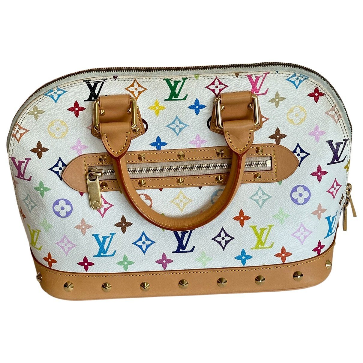 Alma leather handbag