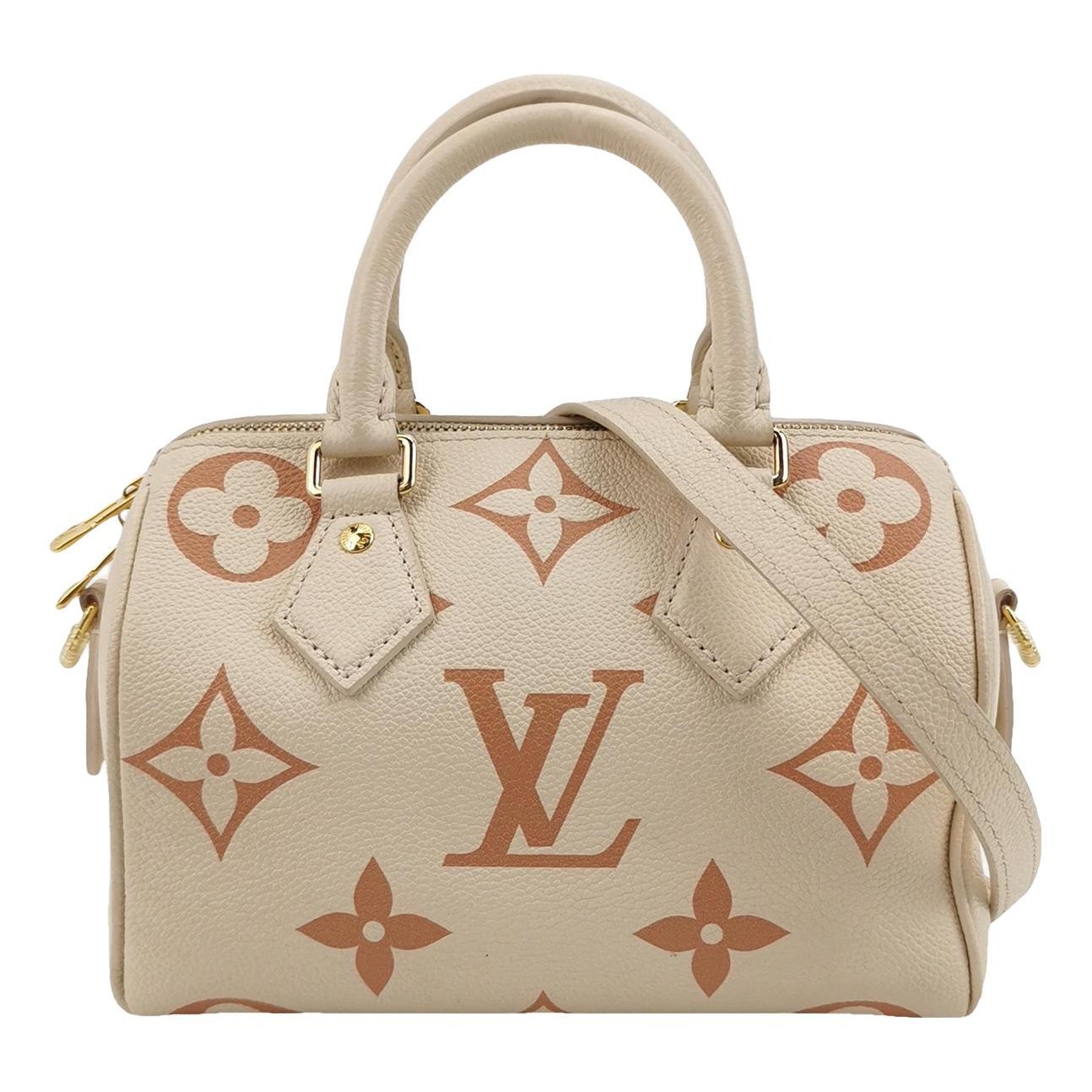 Speedy leather handbag