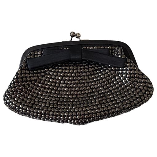 Moschino Leather clutch bag