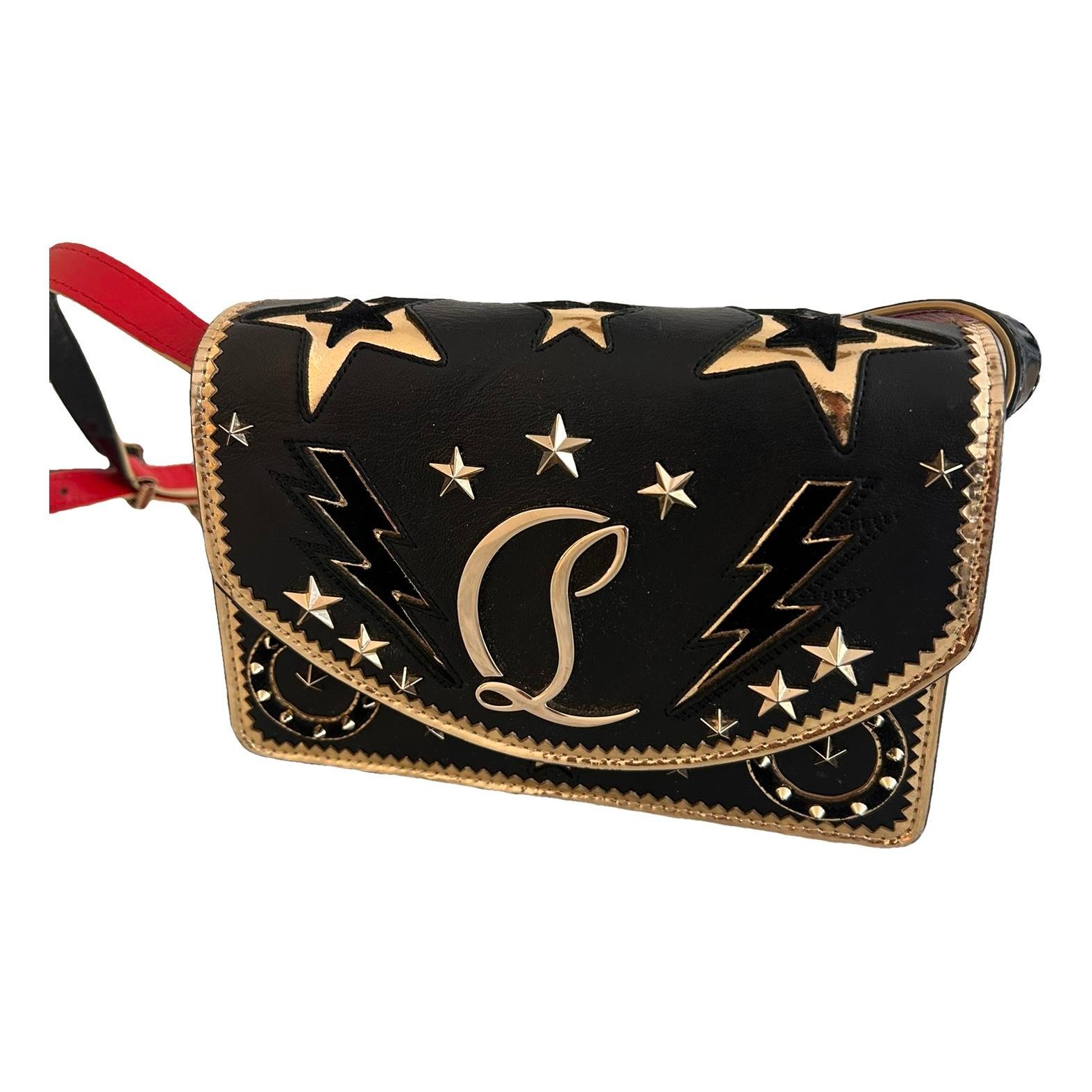 Loubi54 leather crossbody bag