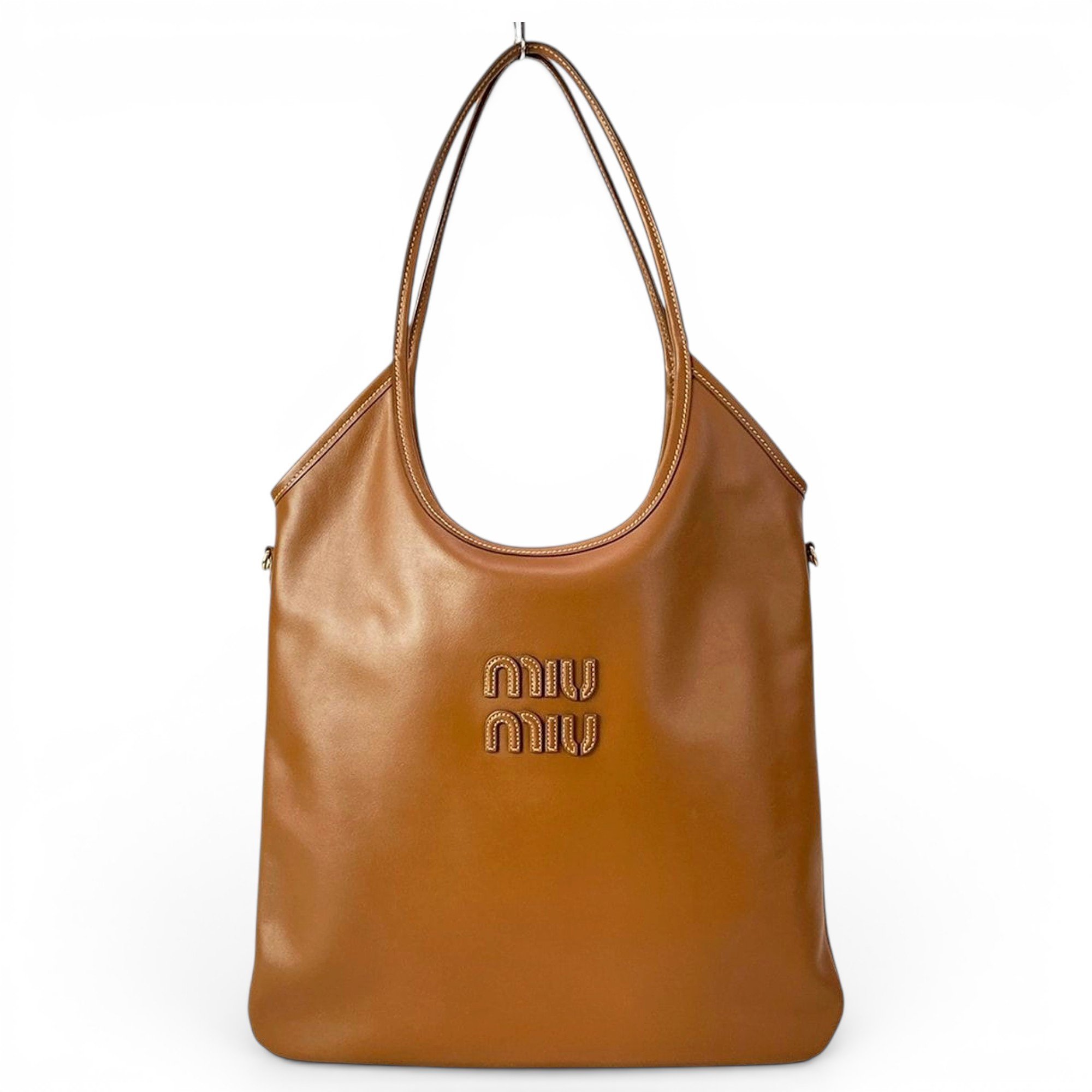 Leather tote