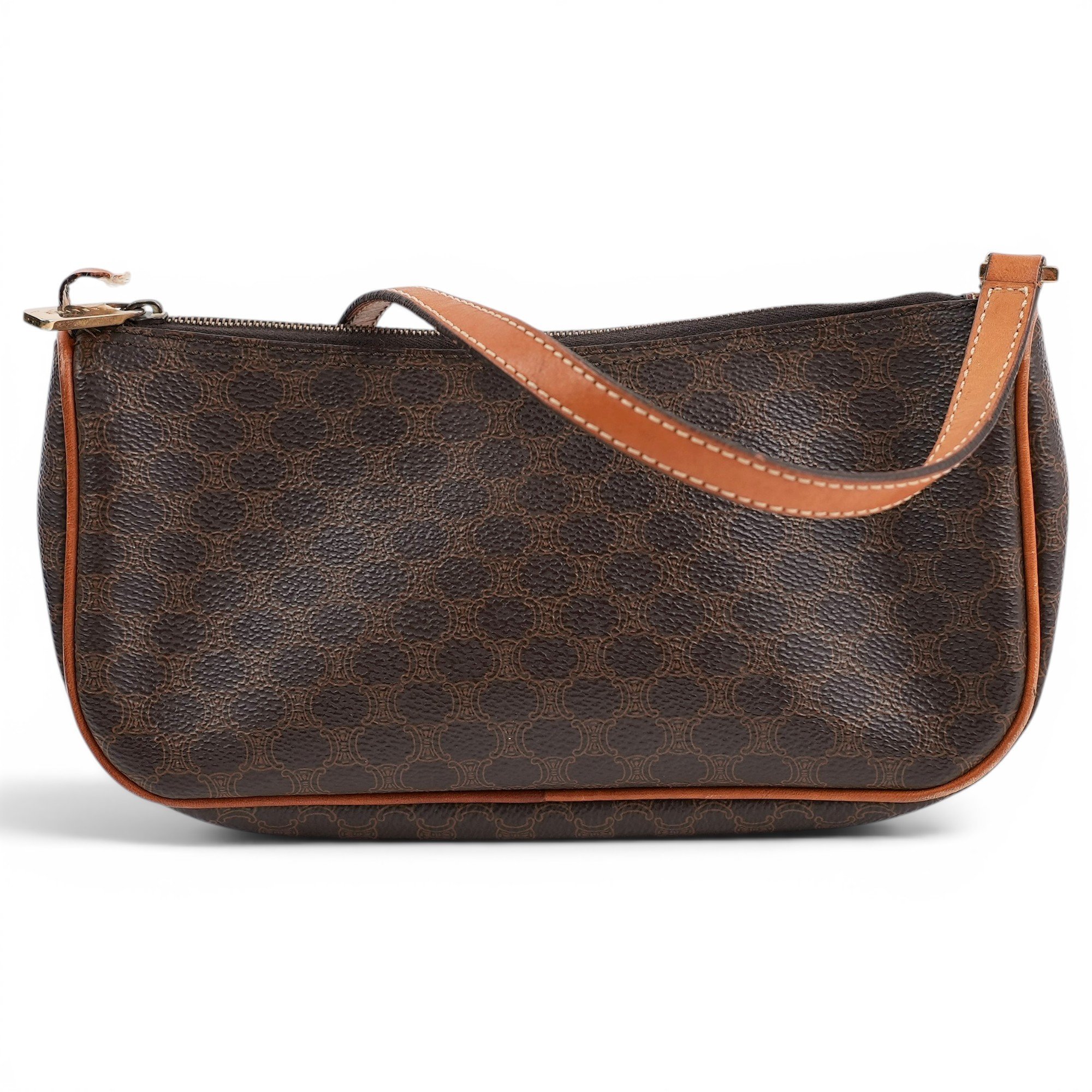 Patent leather handbag