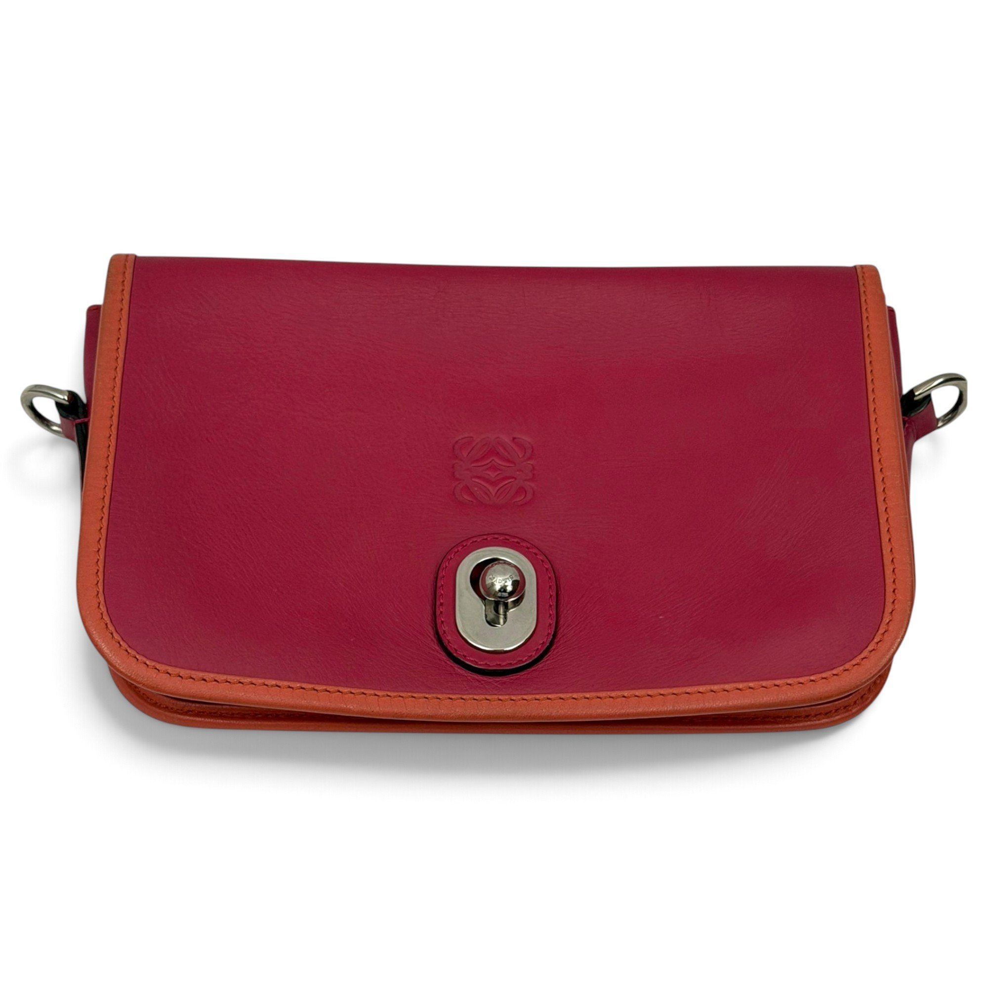 Leather crossbody bag