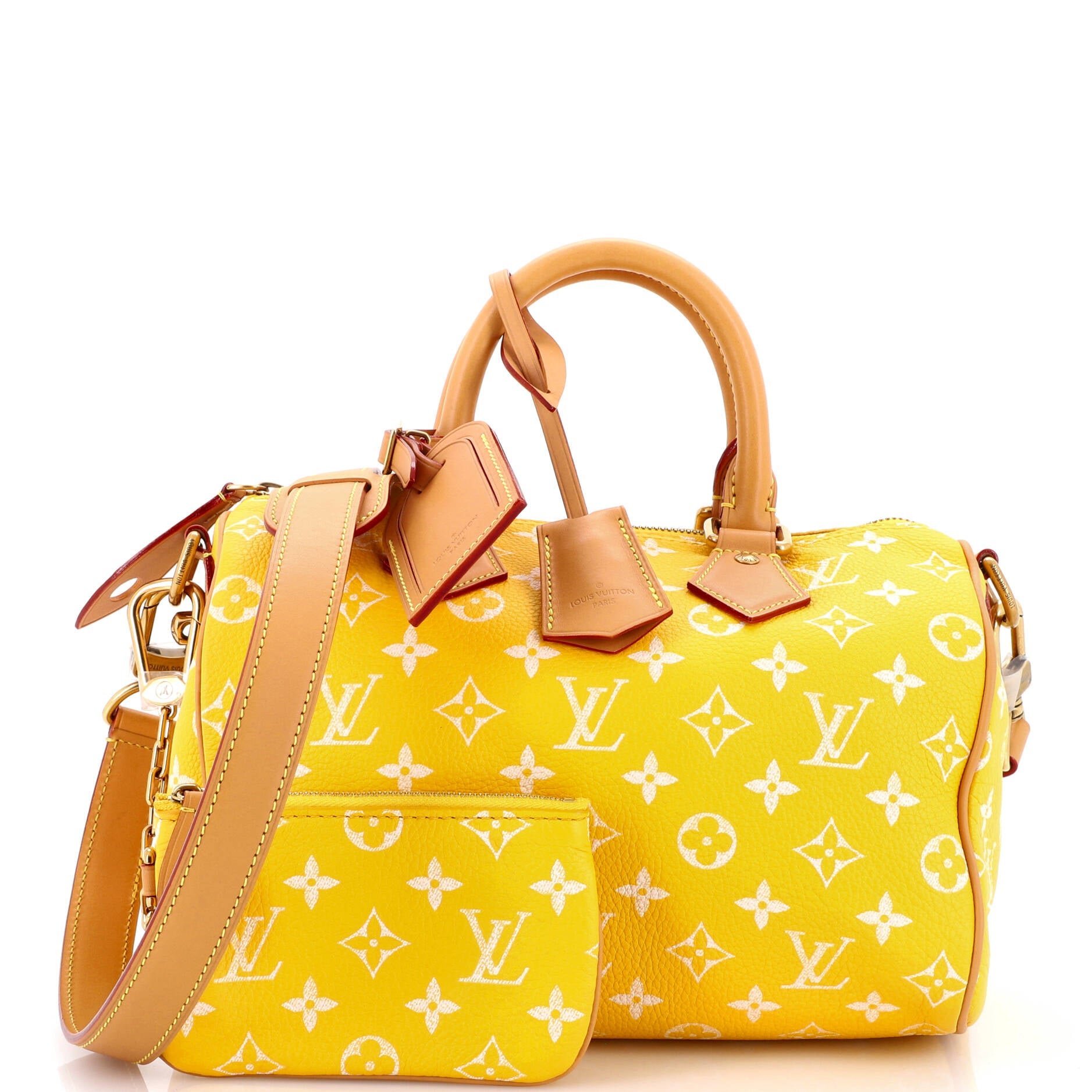 Speedy P9 Bandouliere Bag Monogram Leather 25