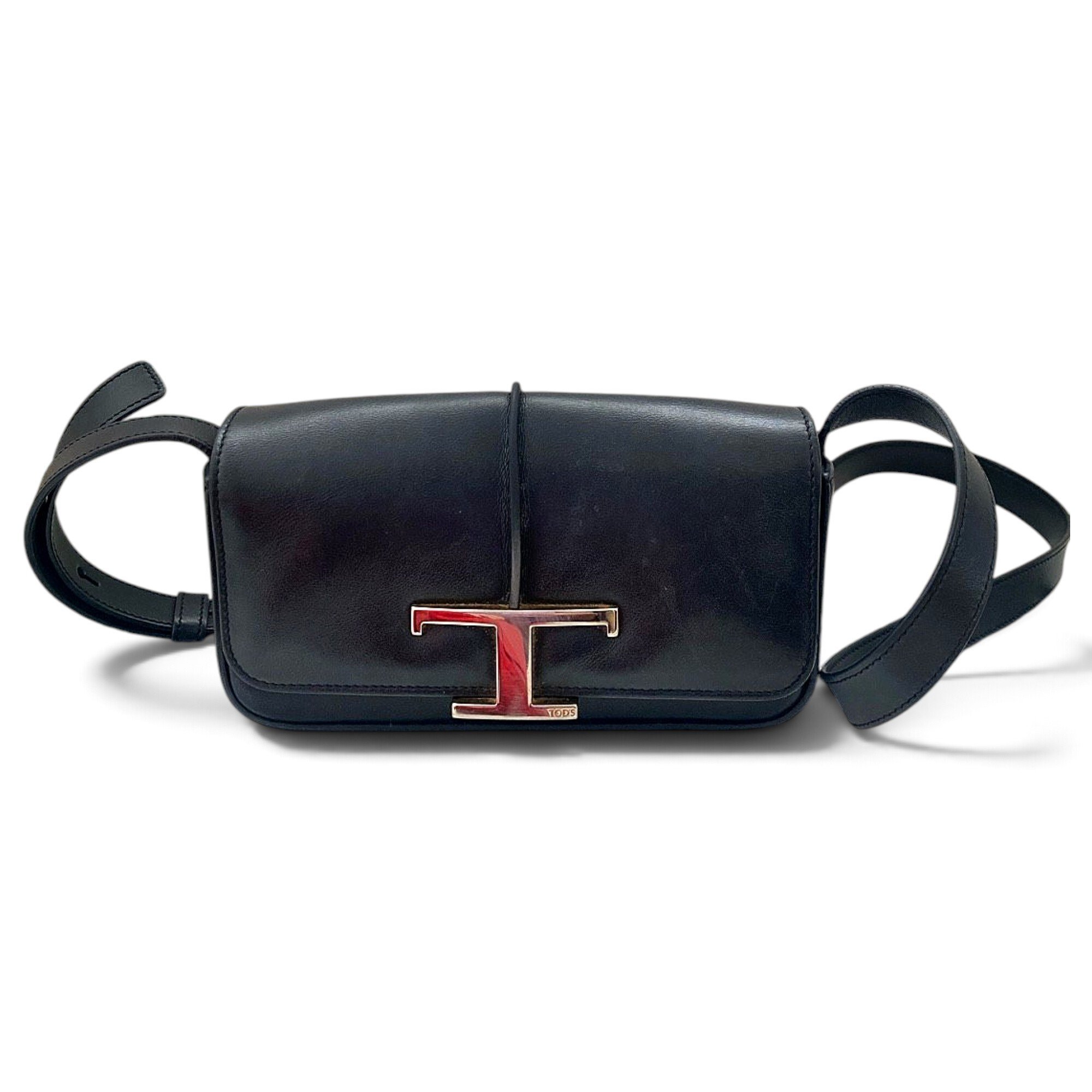 Leather crossbody bag