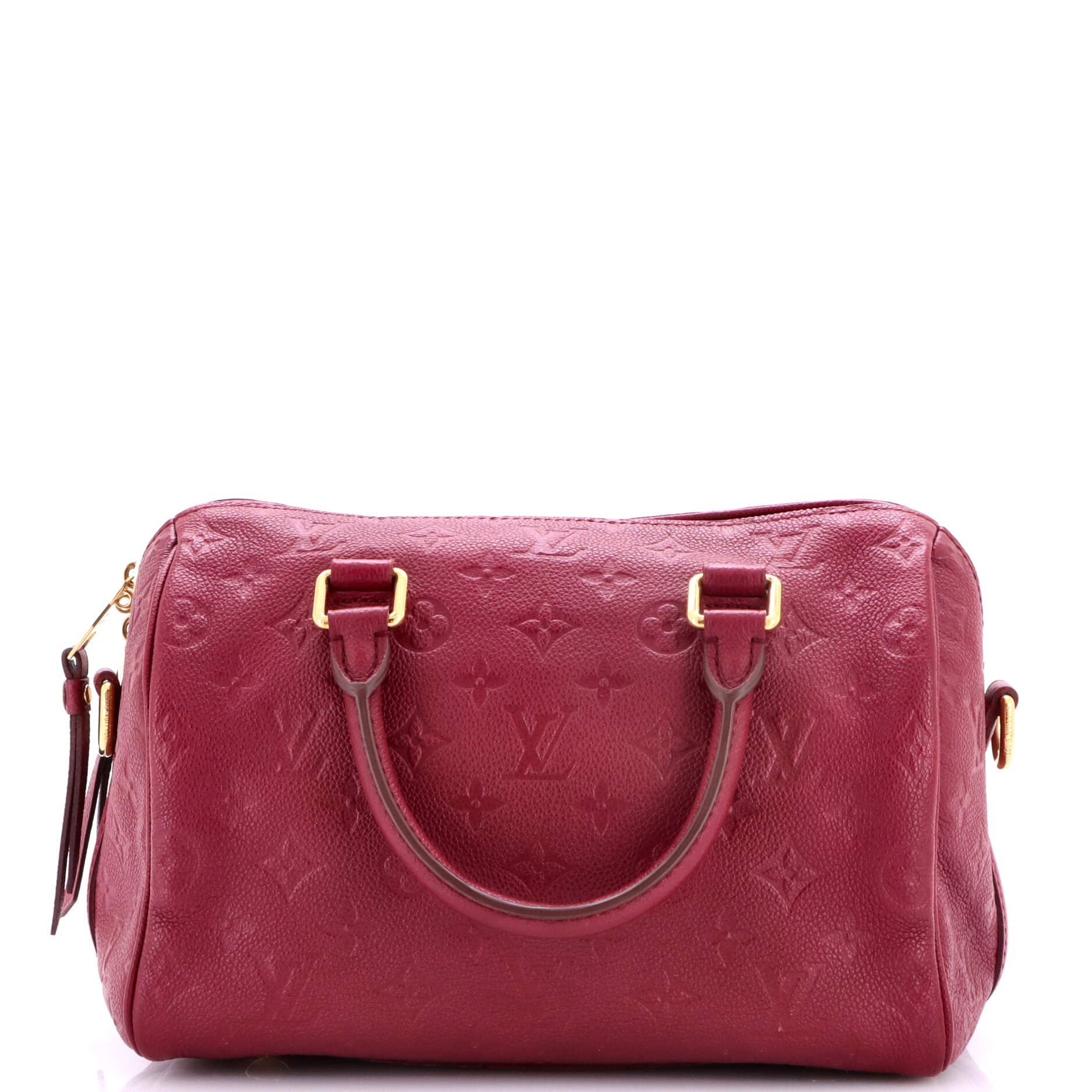Speedy Bandouliere Bag Monogram Empreinte Leather 25