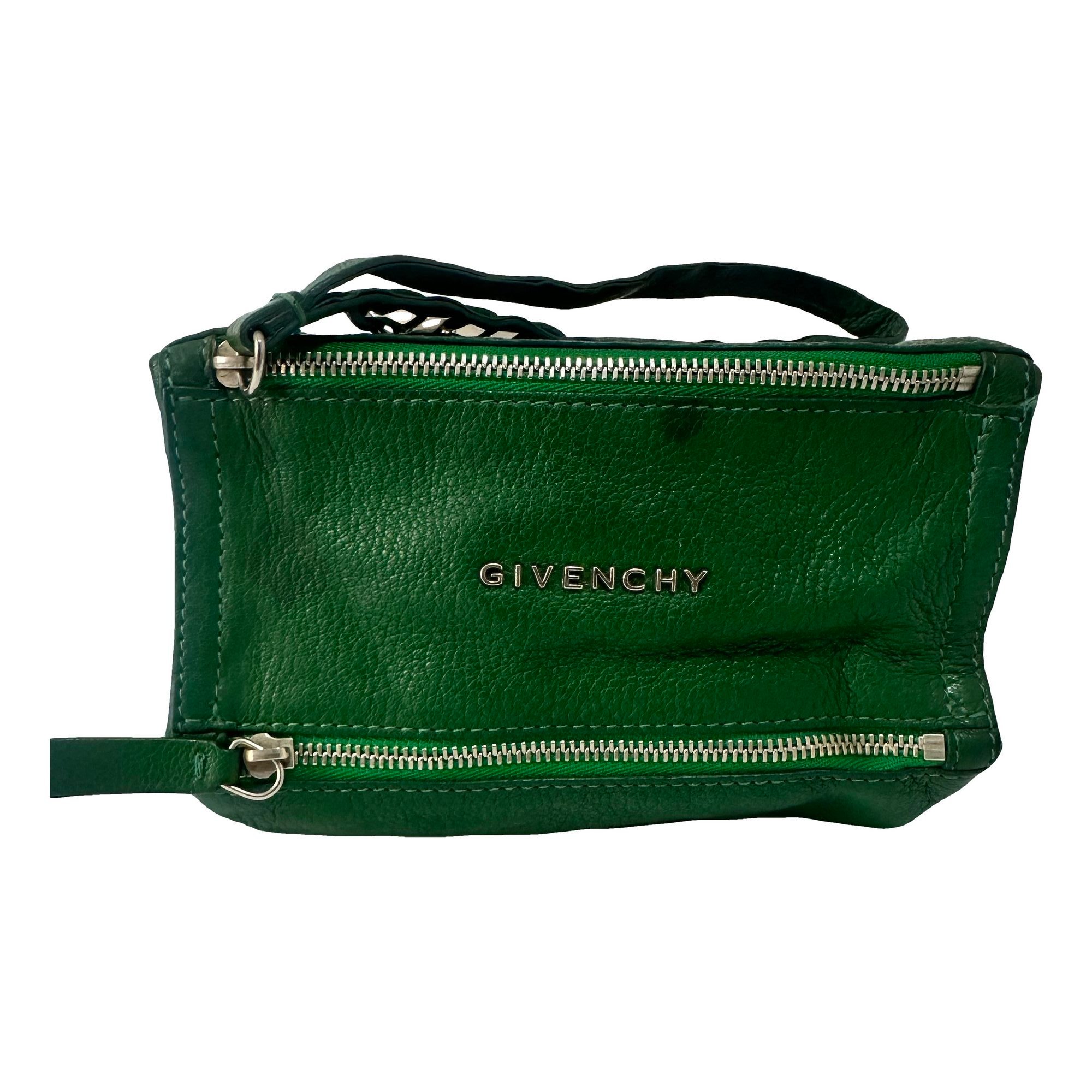Givenchy Pandora leather clutch bag