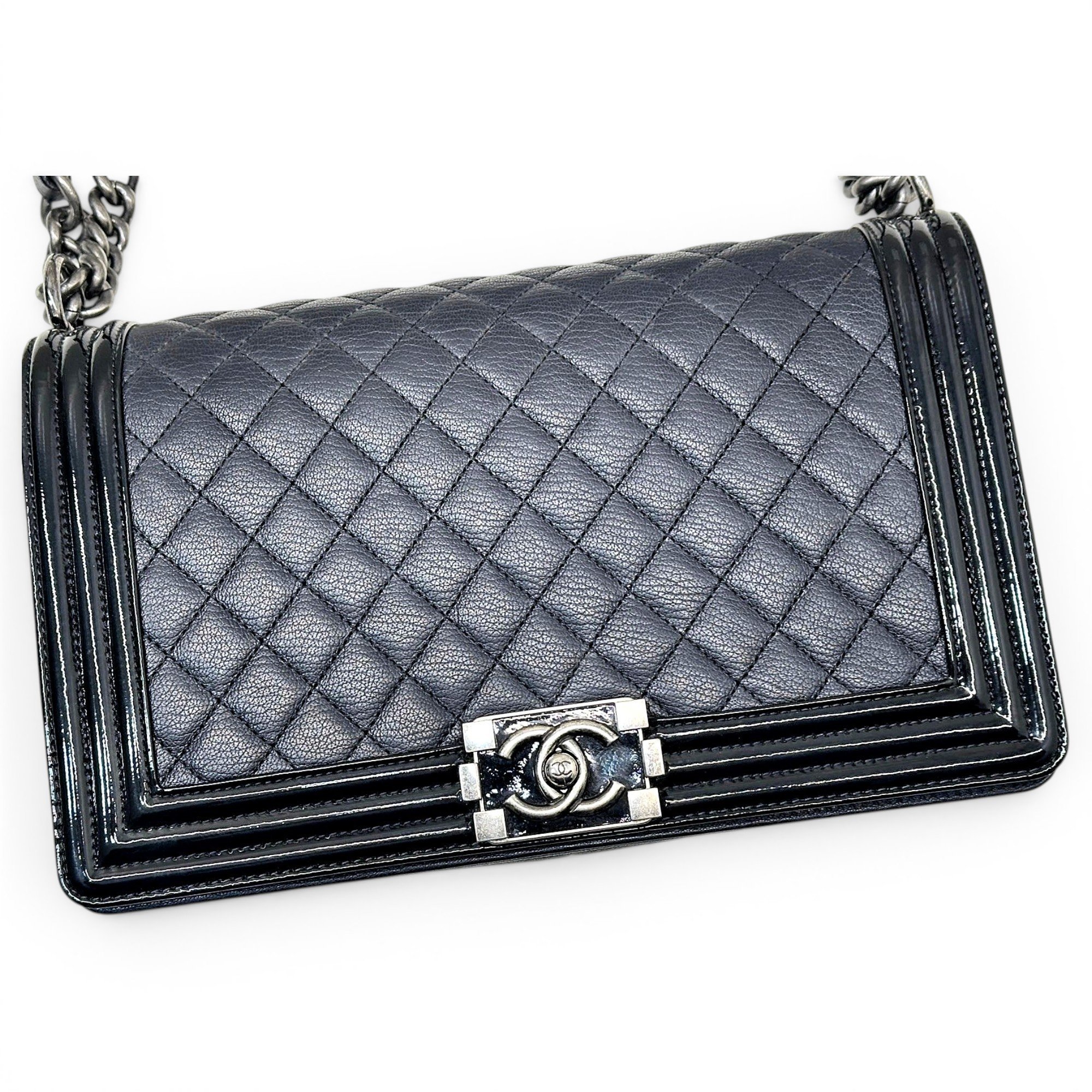 Boy leather handbag