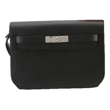 Hermes Kelly Dépêches leather clutch bag