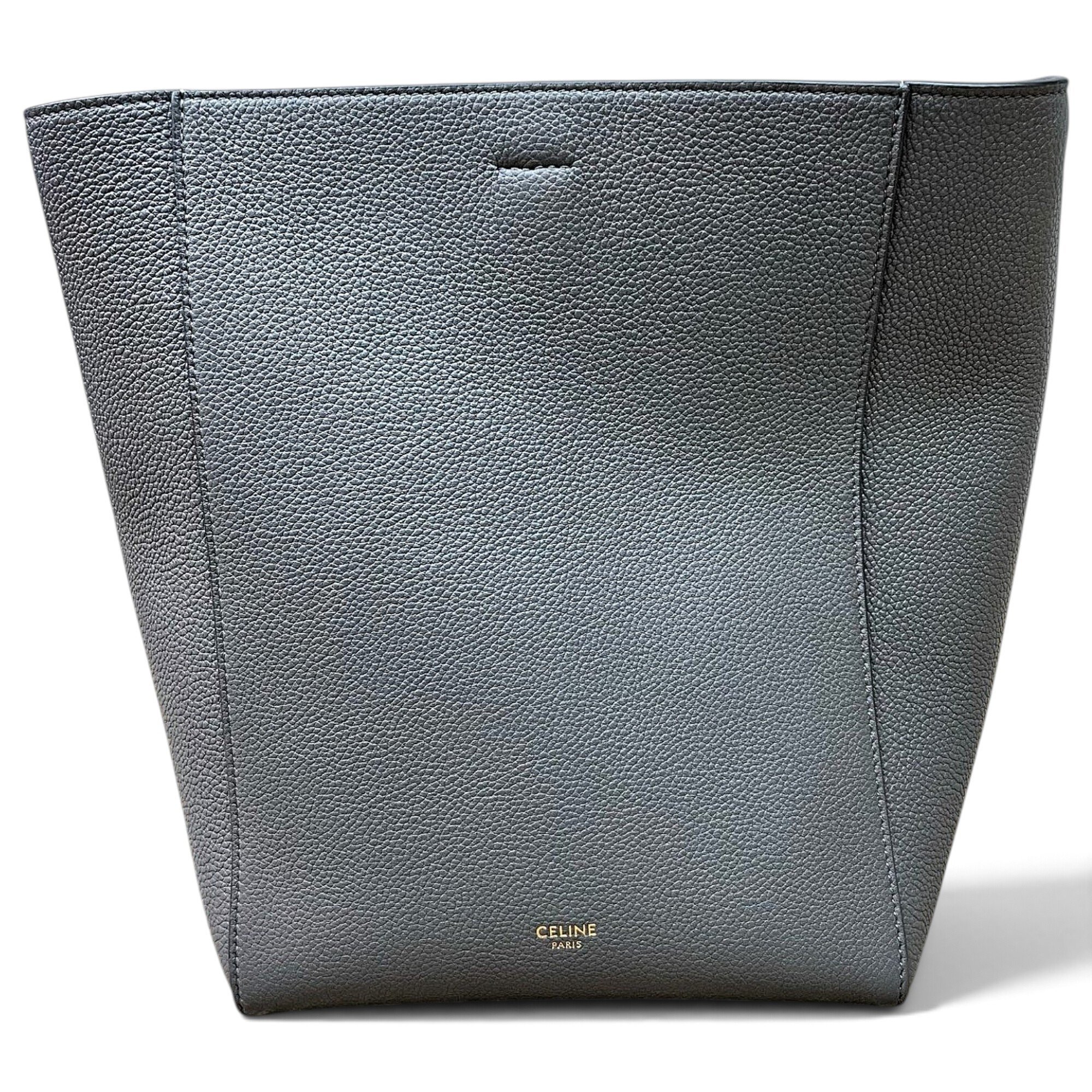 Seau Sangle leather handbag