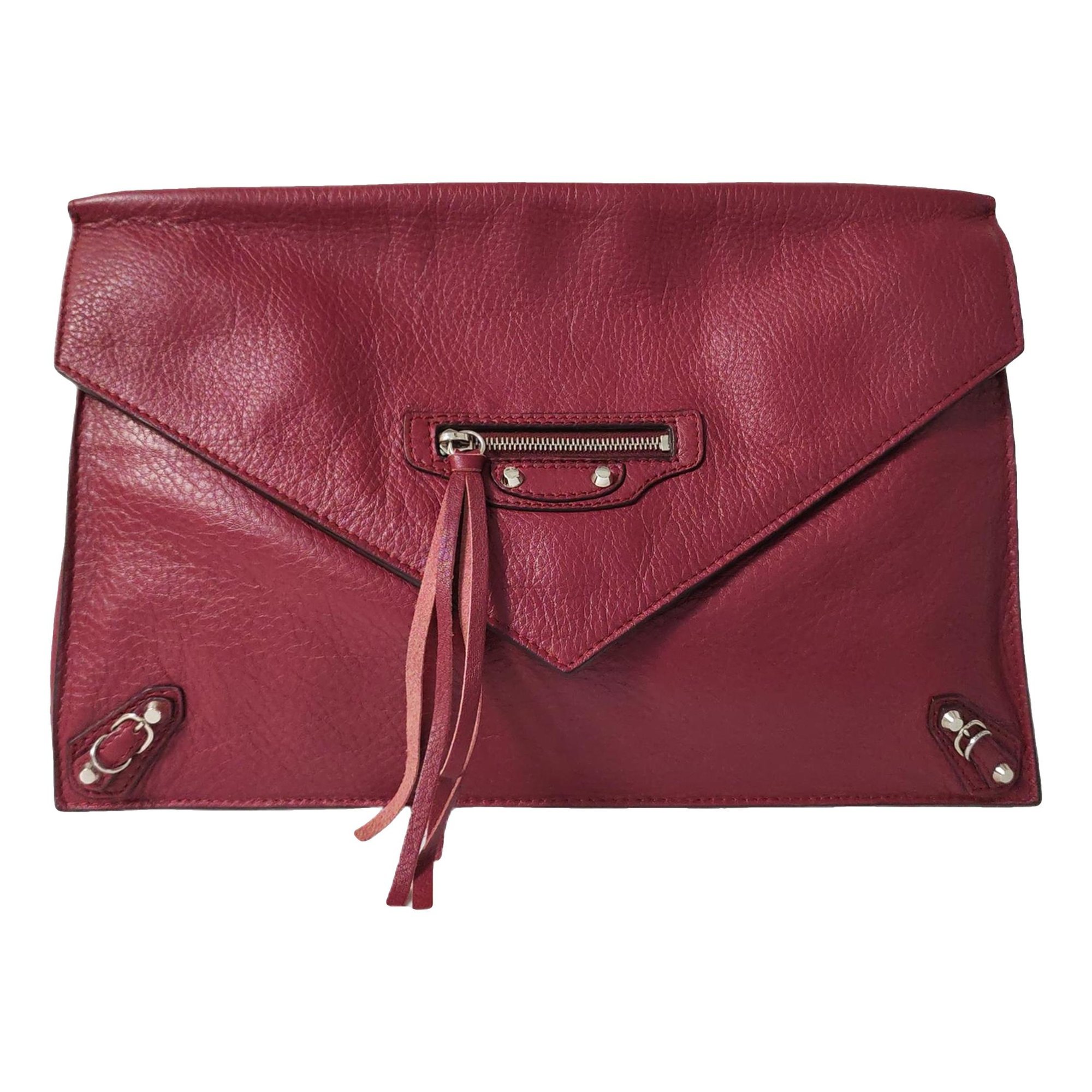 Papier leather handbag