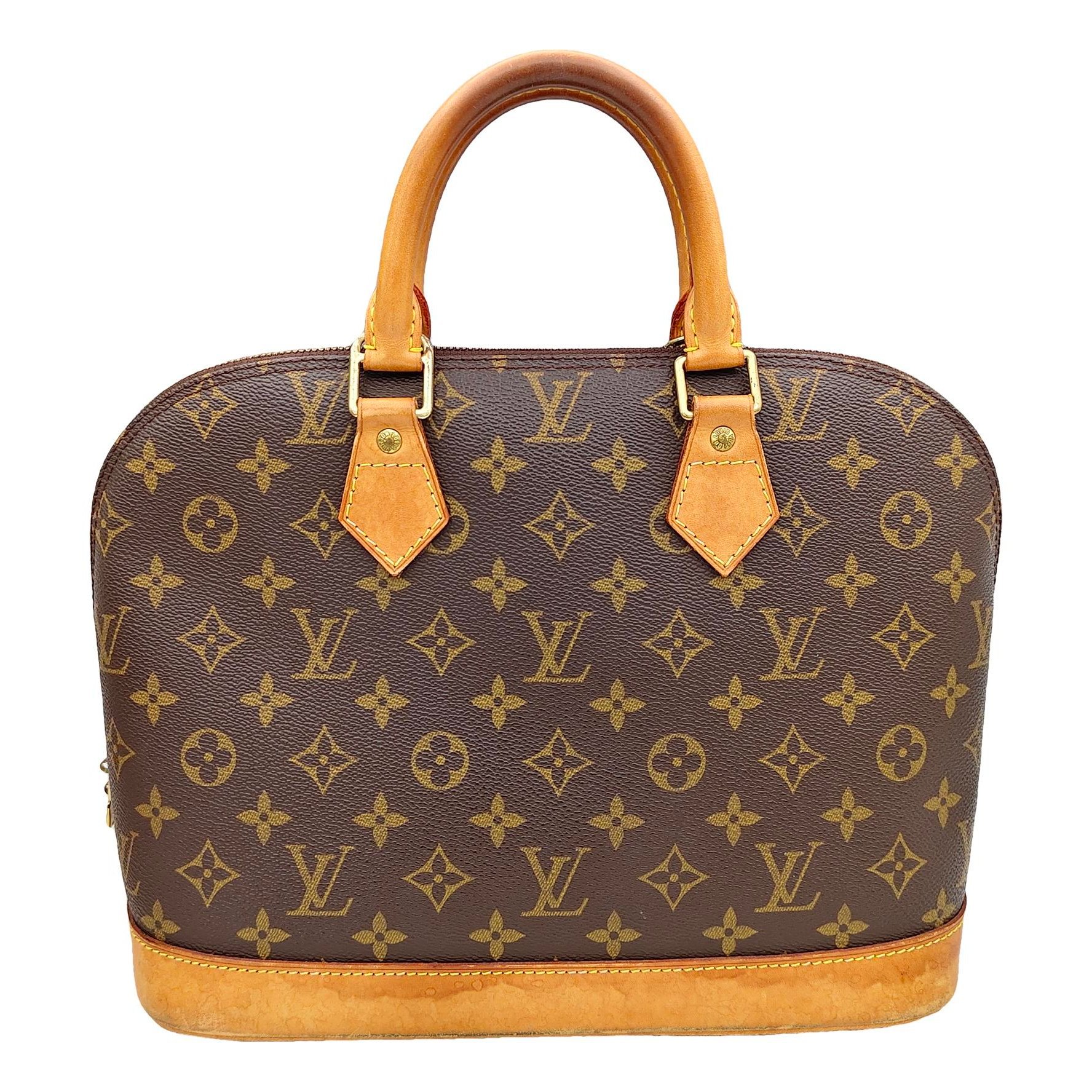 Alma leather handbag