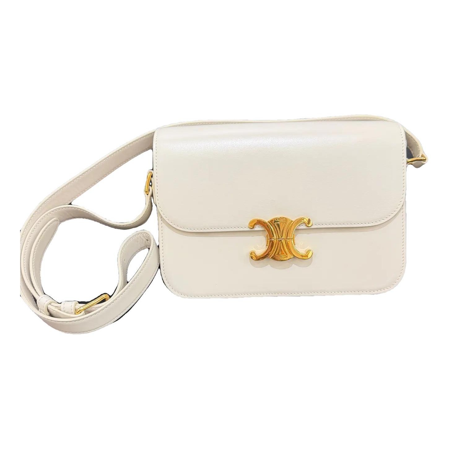 Triomphe leather handbag