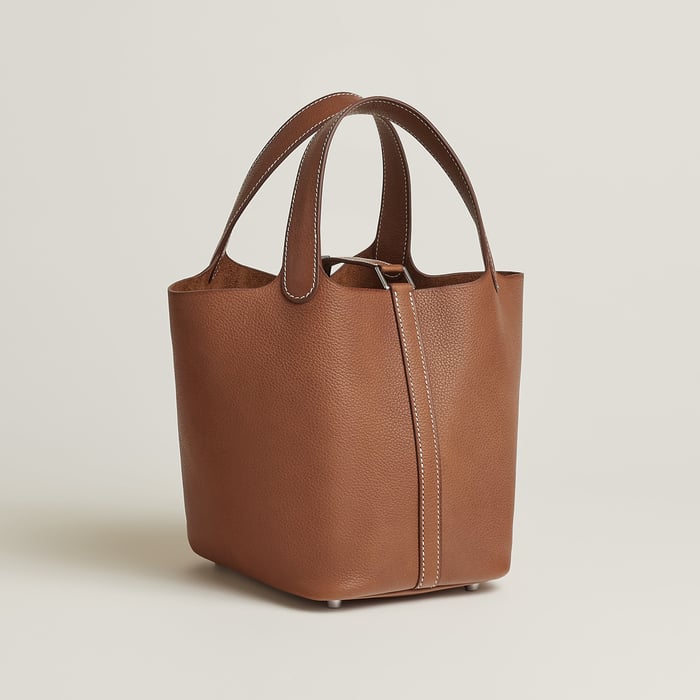 Fauve Picotin Lock 18 Bag