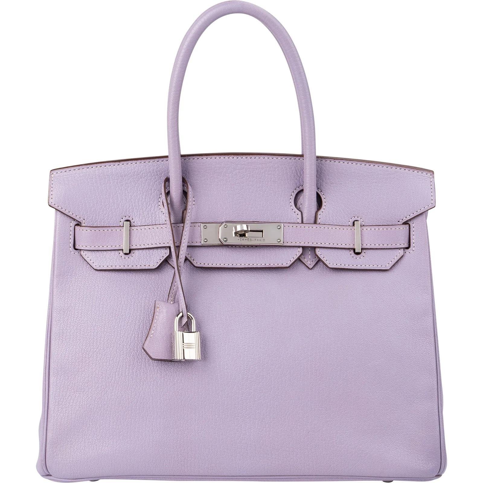 Hermes Birkin 30 Handbag Chèvre Mysore Leather 2005