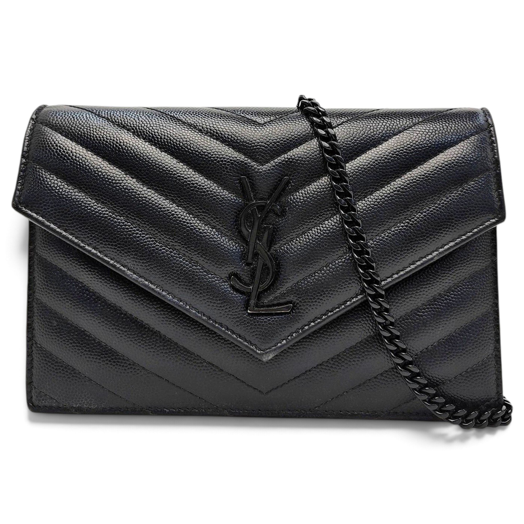 Baby monogramme leather handbag