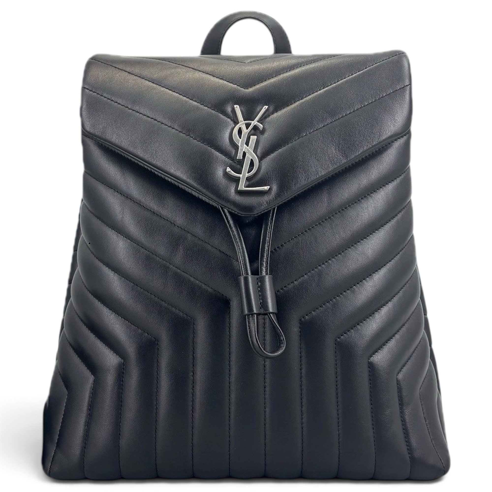 Loulou leather backpack