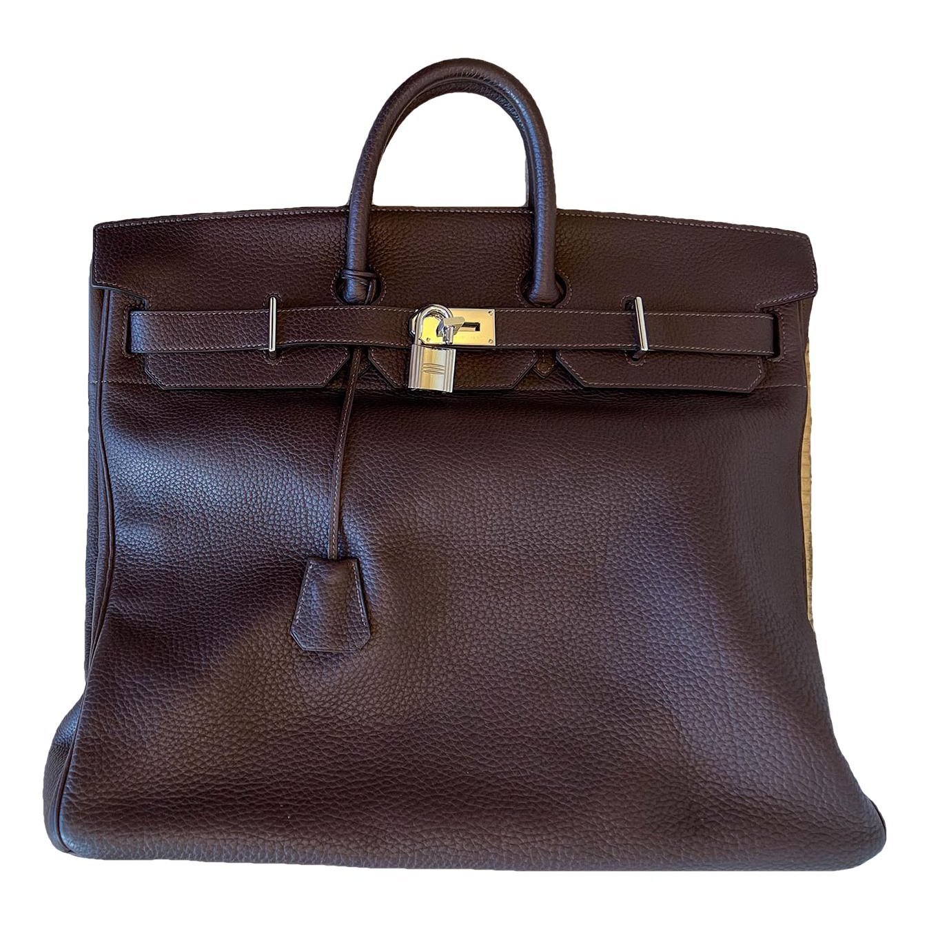 Hermes Birkin Handbag Buffalo Leather 1892