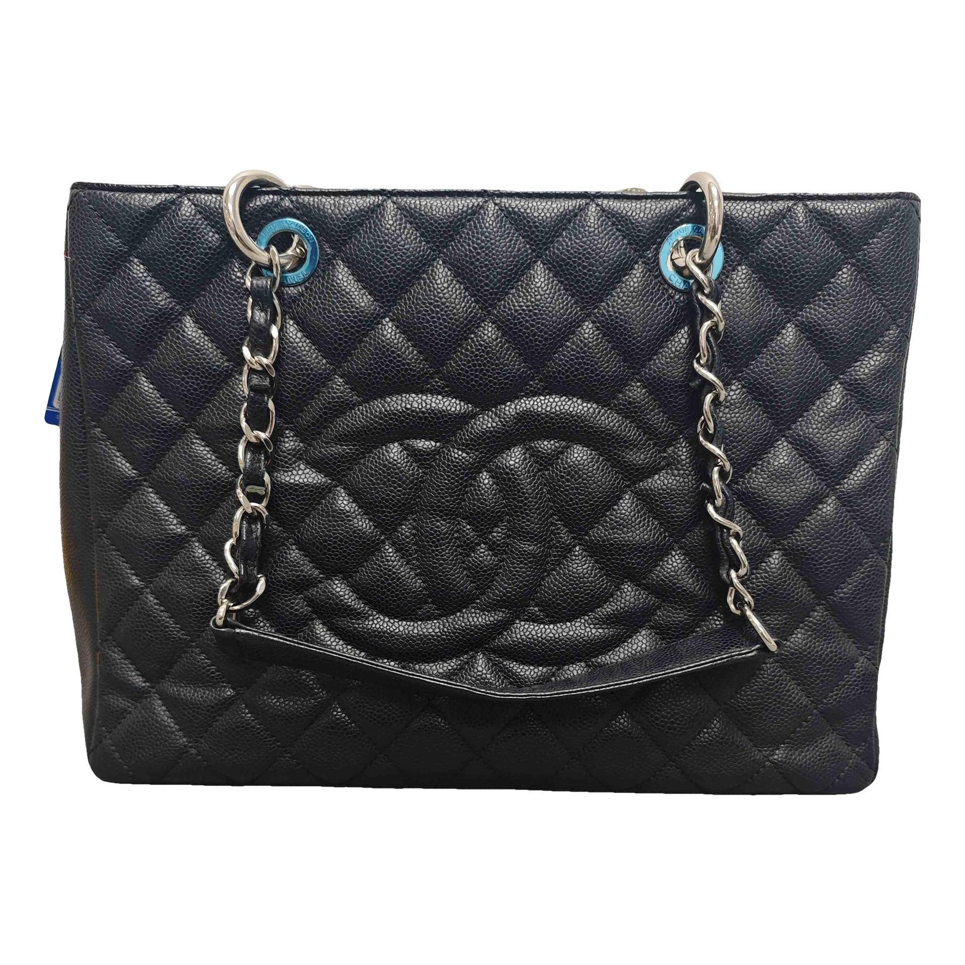 Grand shopping leather tote
