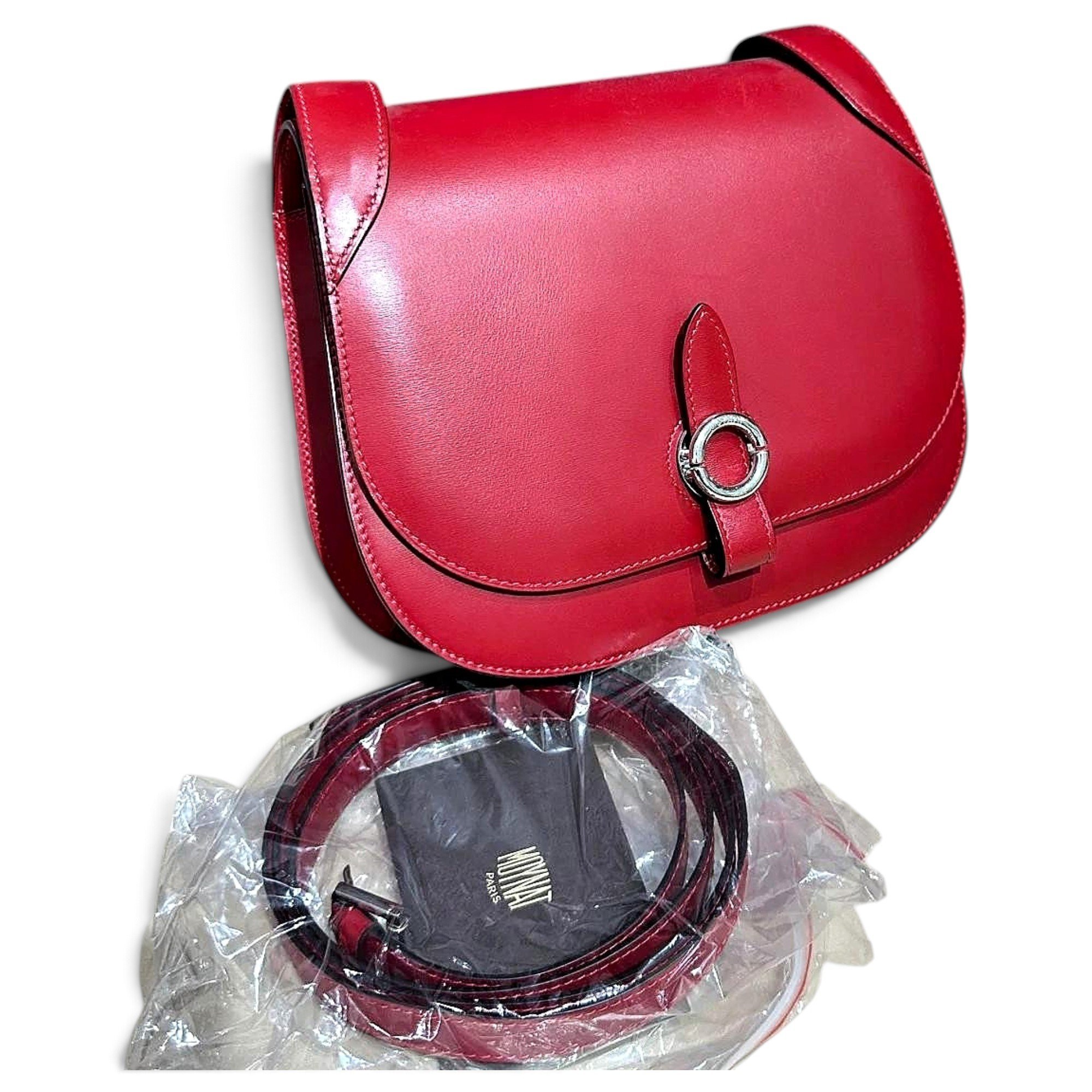Leather handbag