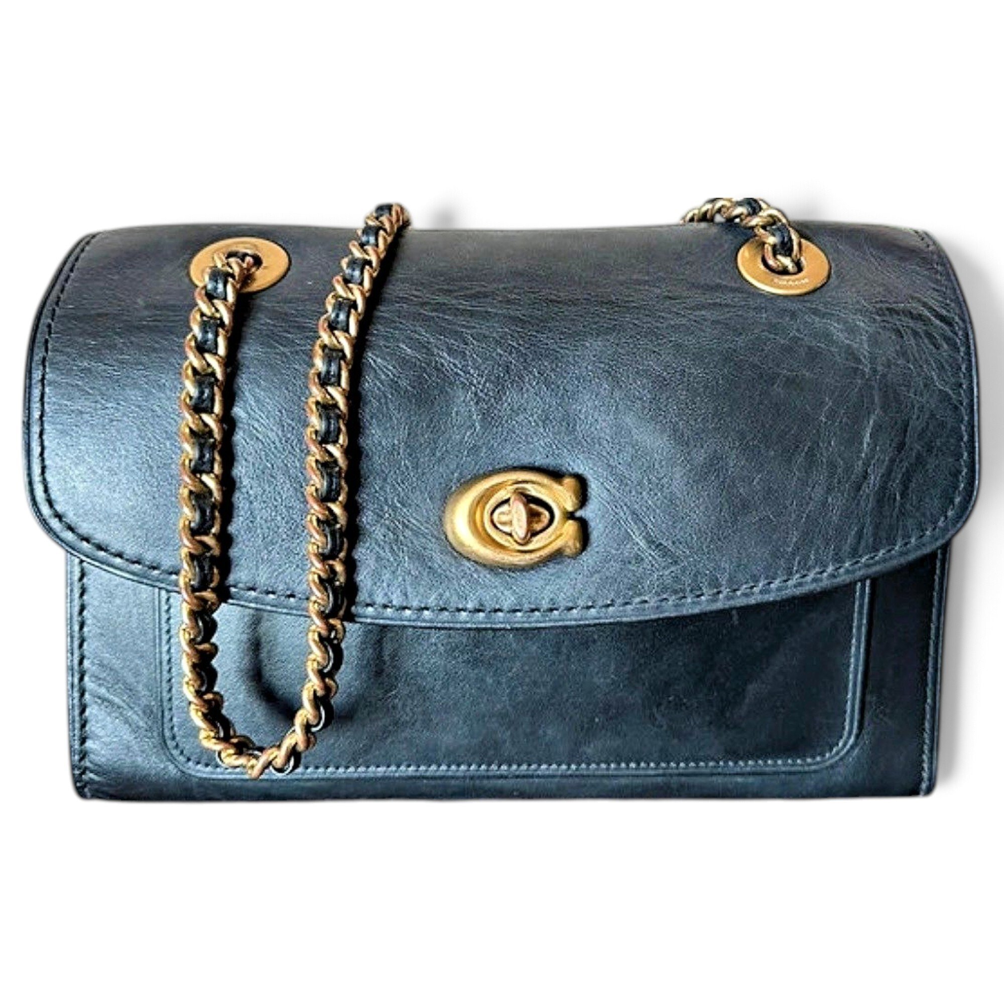 Coach Parker leather handbag