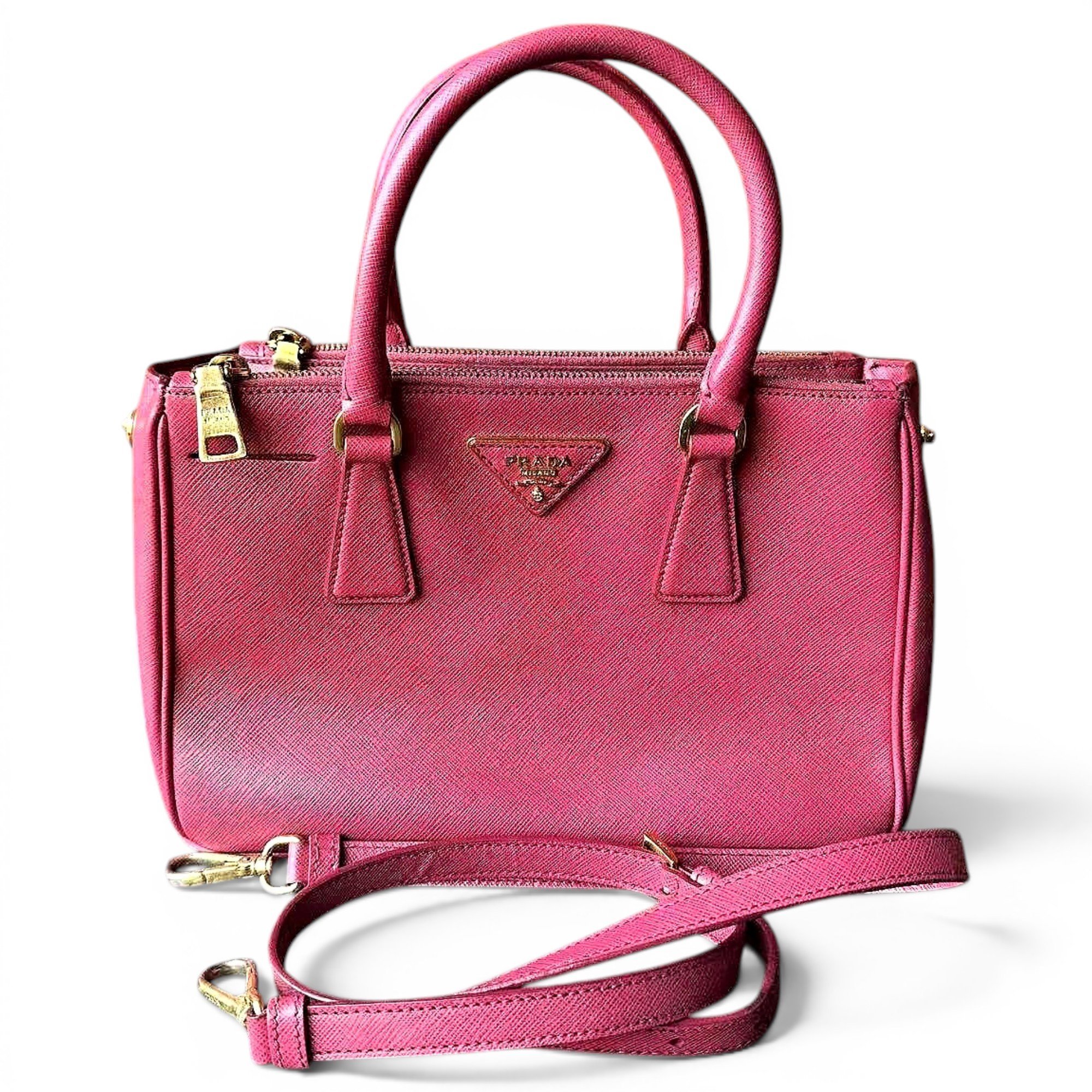 Galleria leather handbag