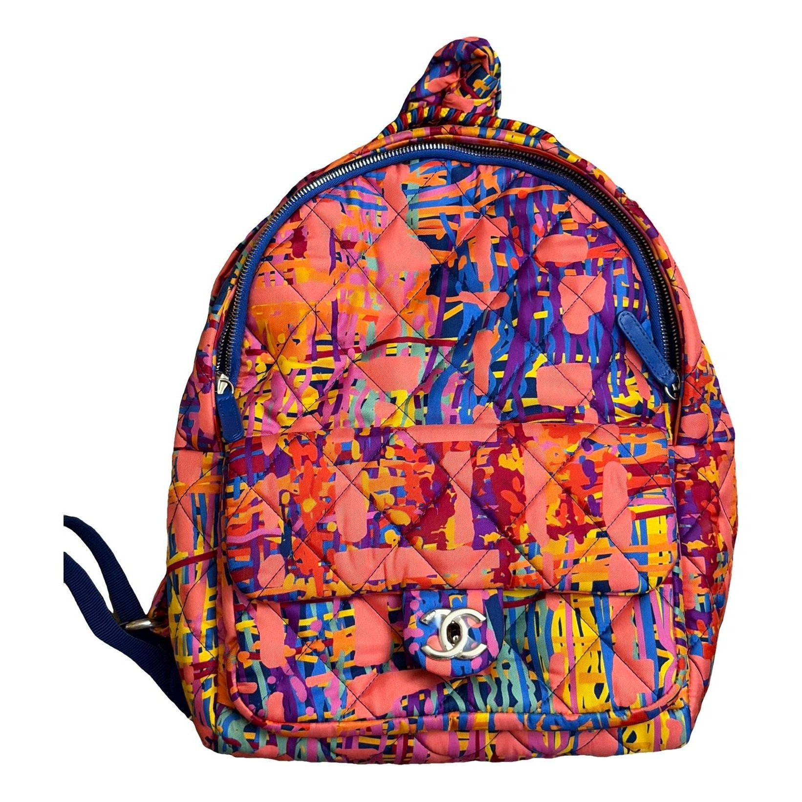 Graffiti cloth backpack