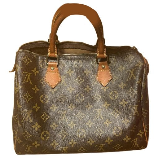 Speedy leather handbag
