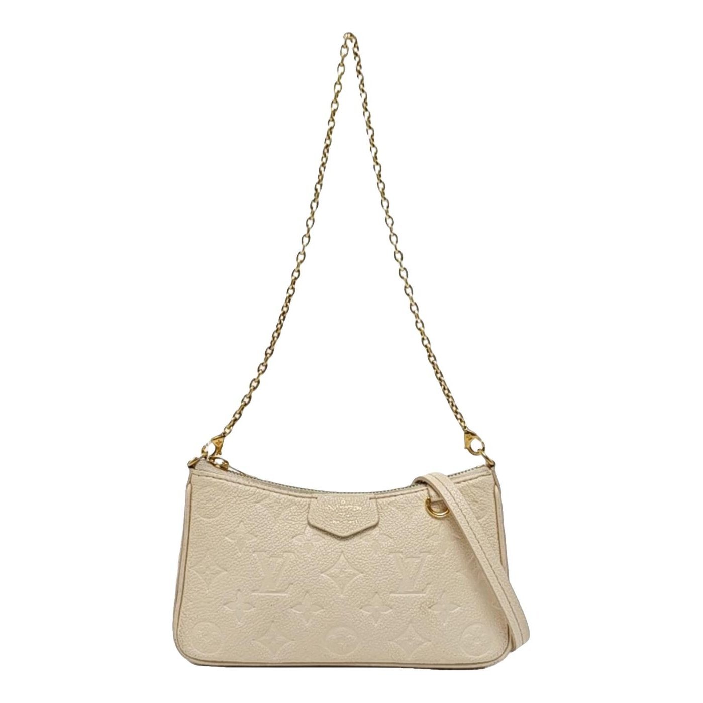 Easy Pouch On Strap leather handbag