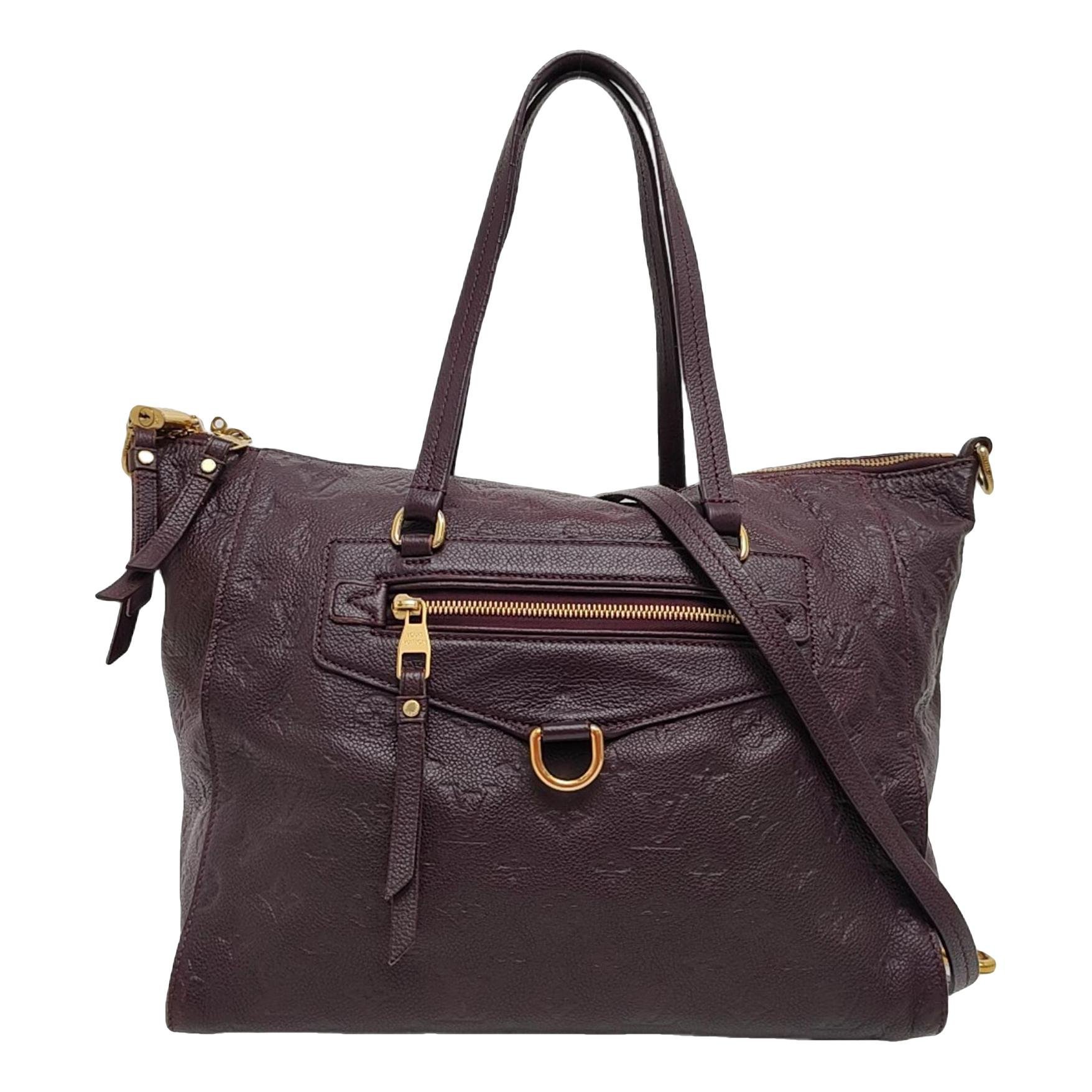 Lumineuse leather handbag
