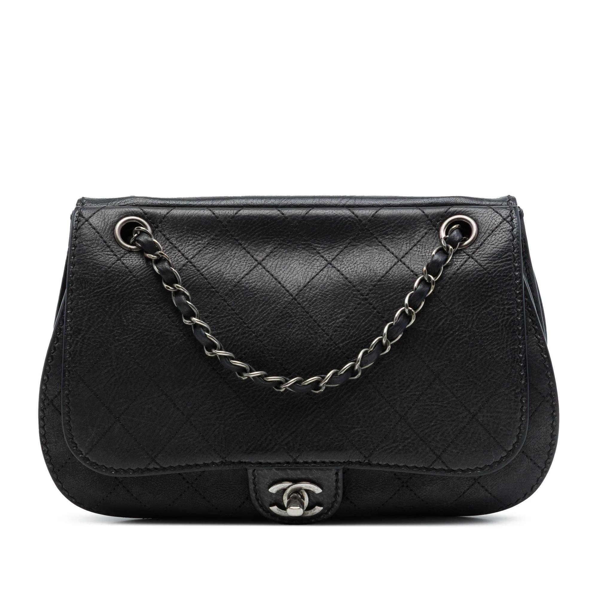 Coco twin leather crossbody bag