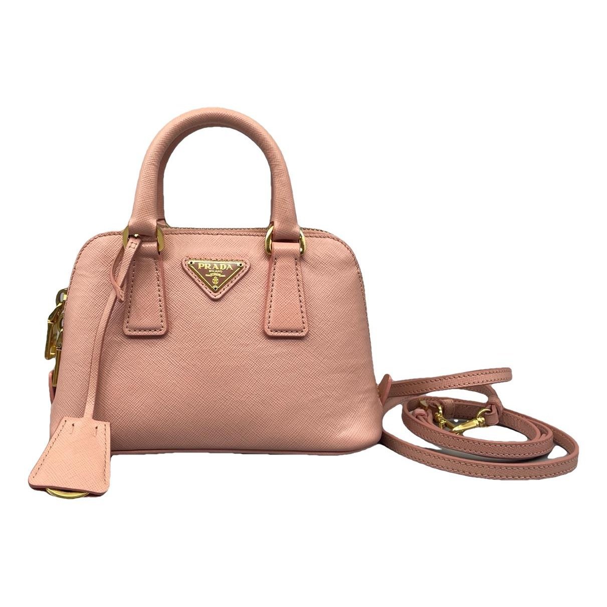 Promenade leather handbag