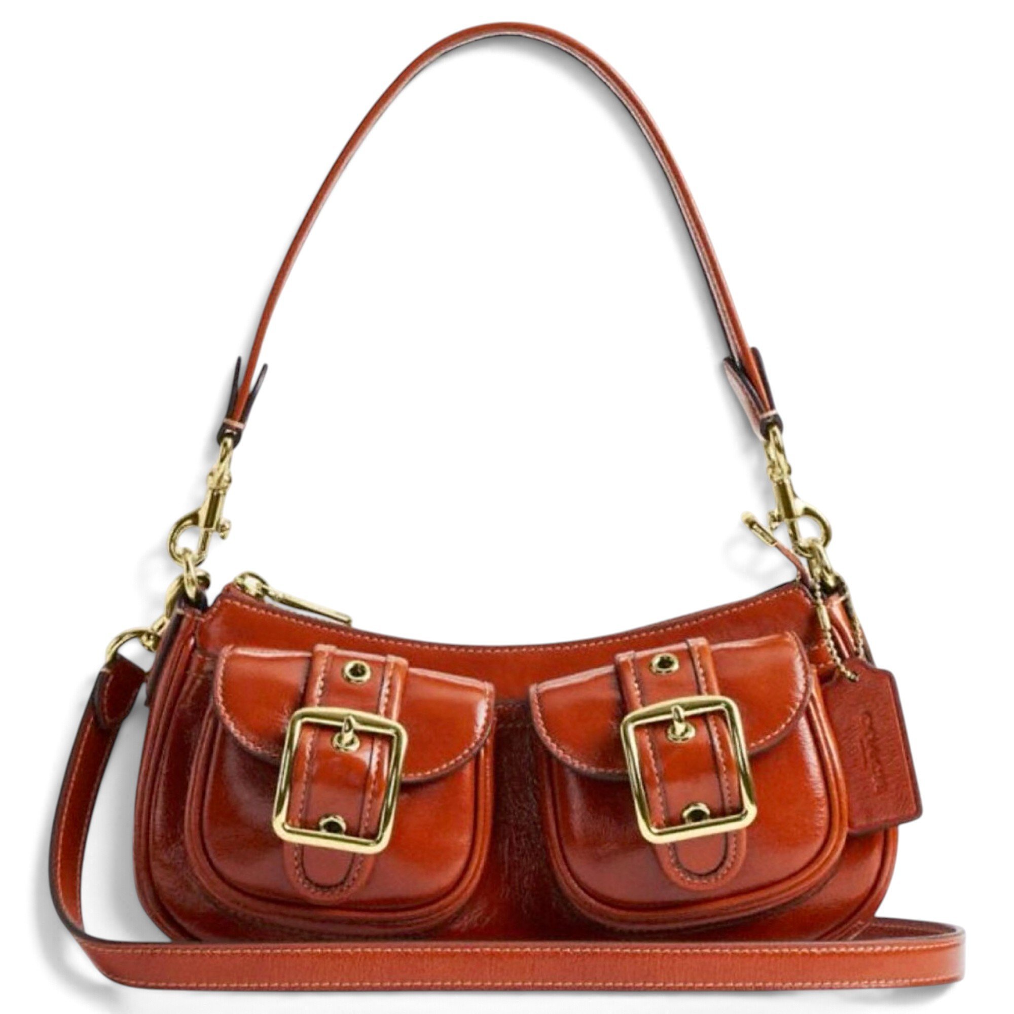 Leather crossbody bag