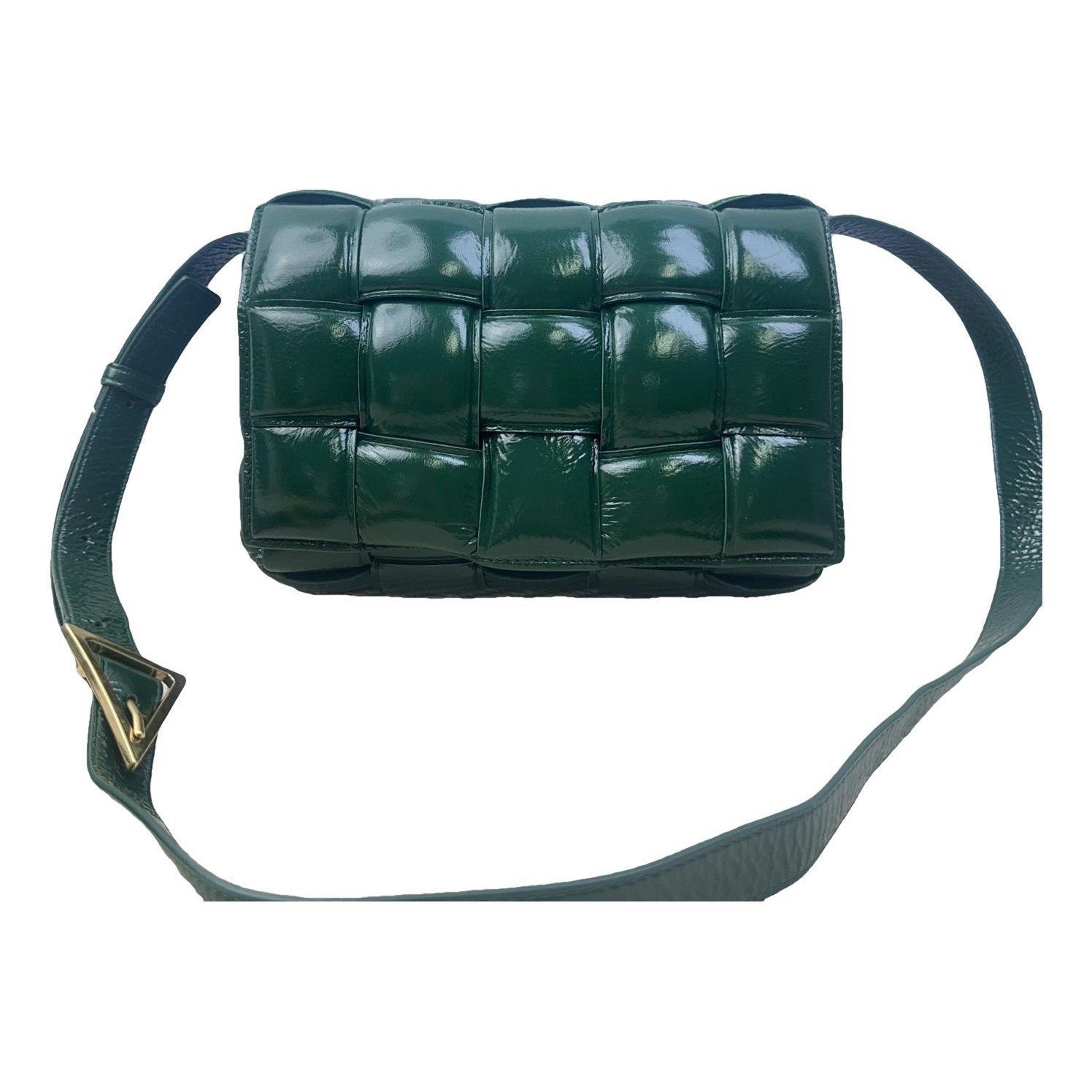 Cassette Padded leather handbag