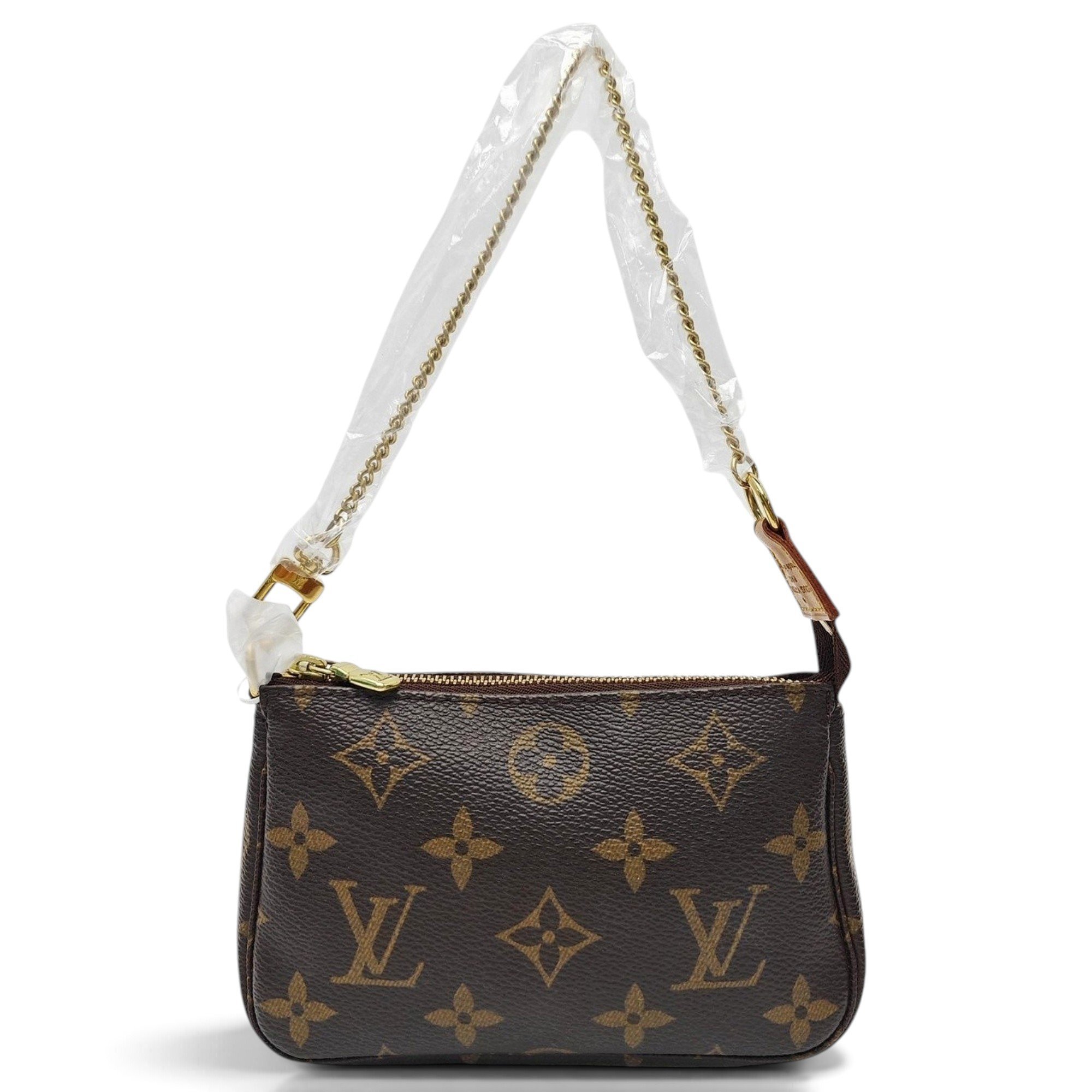 Maxi Multi Pochette Accessoires leather handbag