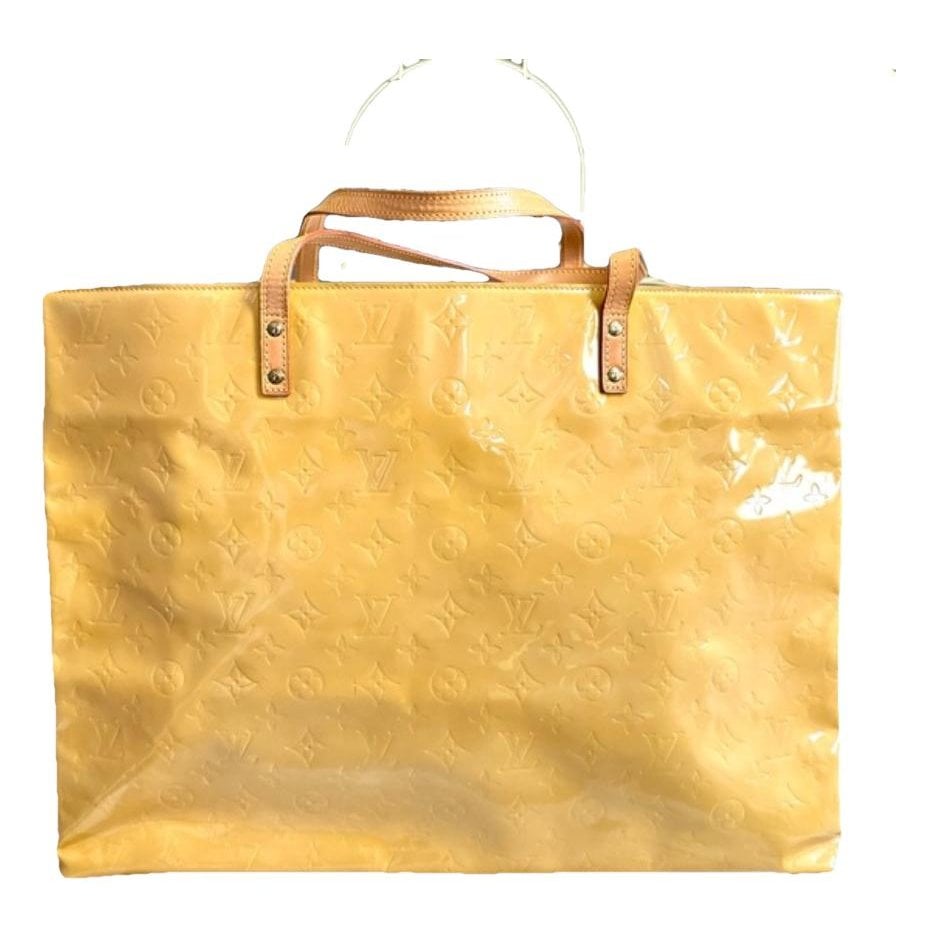 Reade patent leather tote