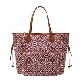 Louis Vuitton Bordeaux Monogram Since 1854 Jacquard Neverfull MM Gold Hardware