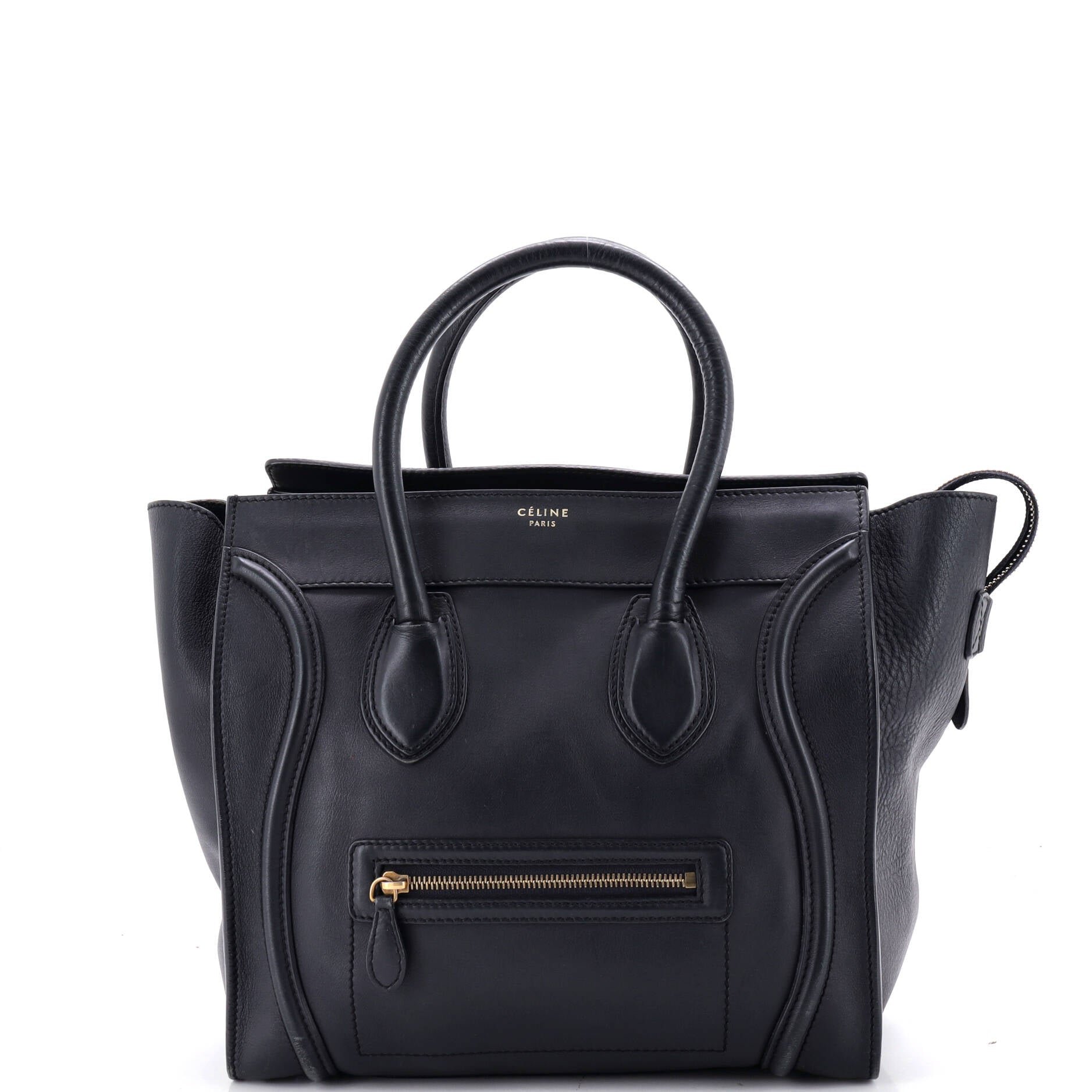 Luggage Bag Smooth Leather Mini